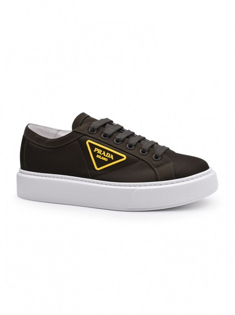 PRADA NYLON GABARDINE WHEEL LOW TOP MEN'S SNEAKERS