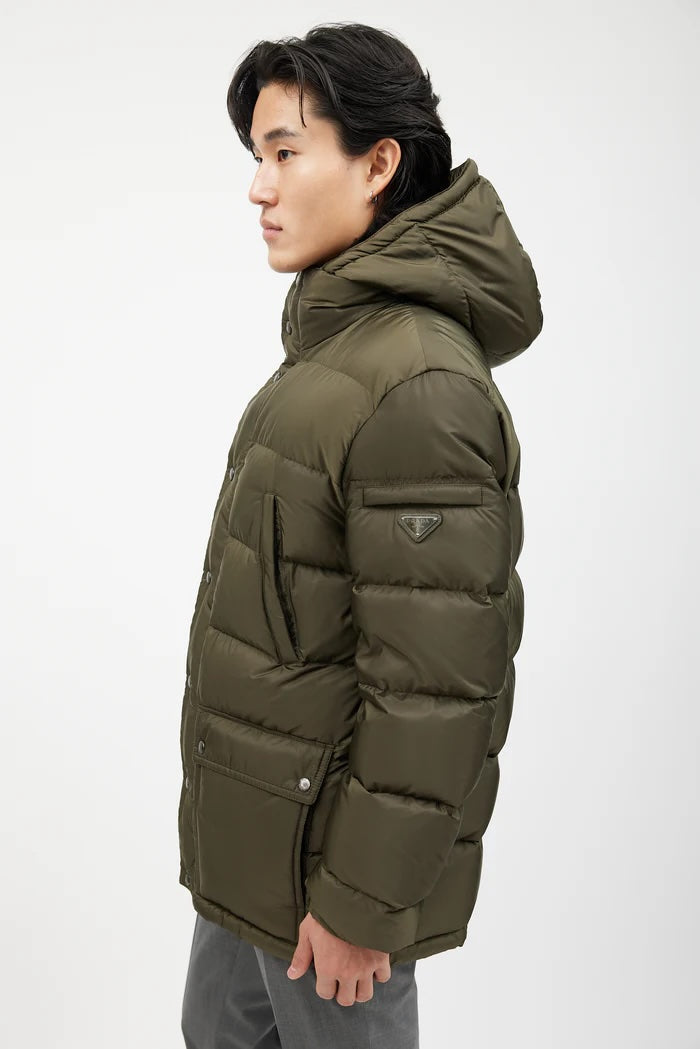 PRADA QUILTED DOWN PUFFER JACKET