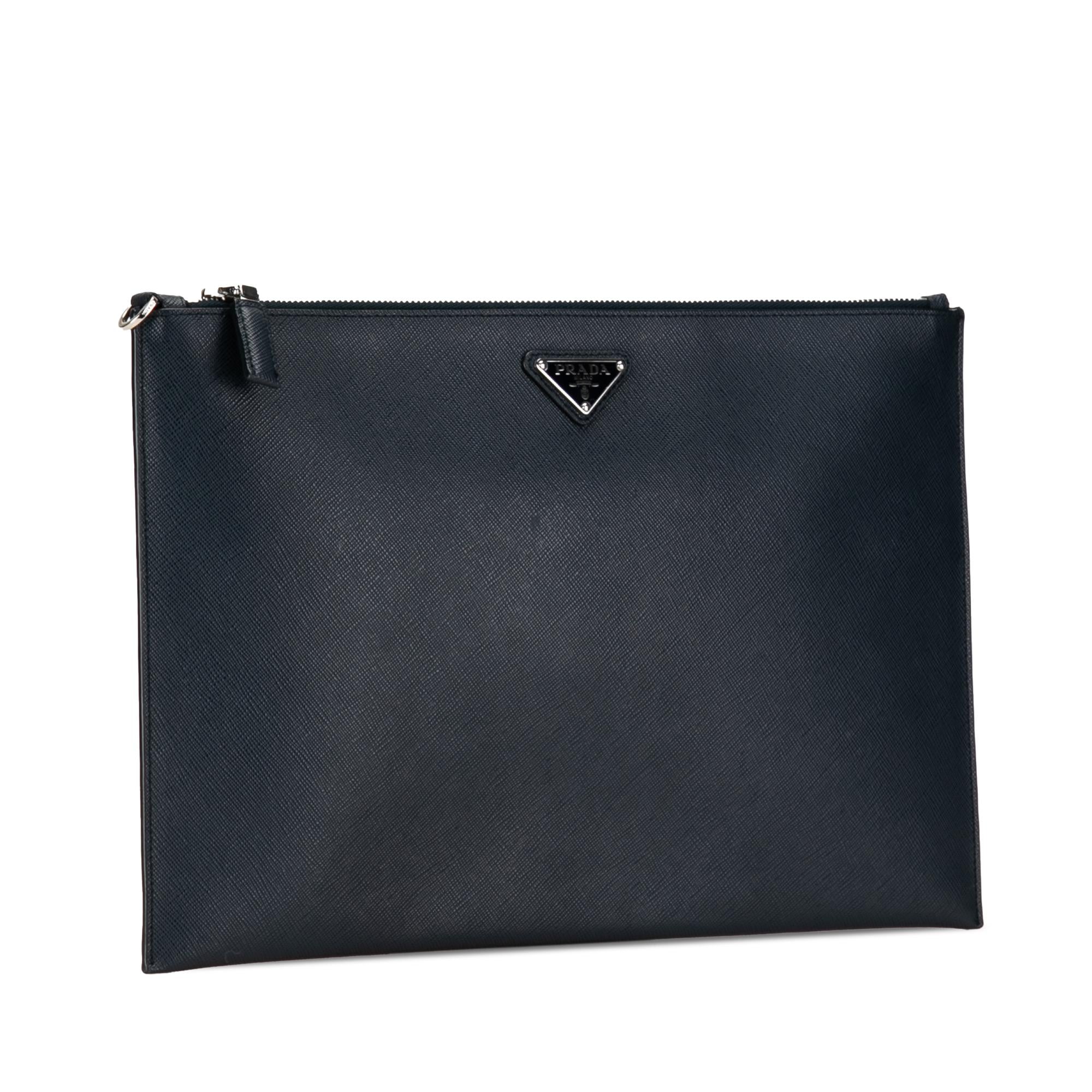 Prada Saffiano Clutch (SHG-3digsX)