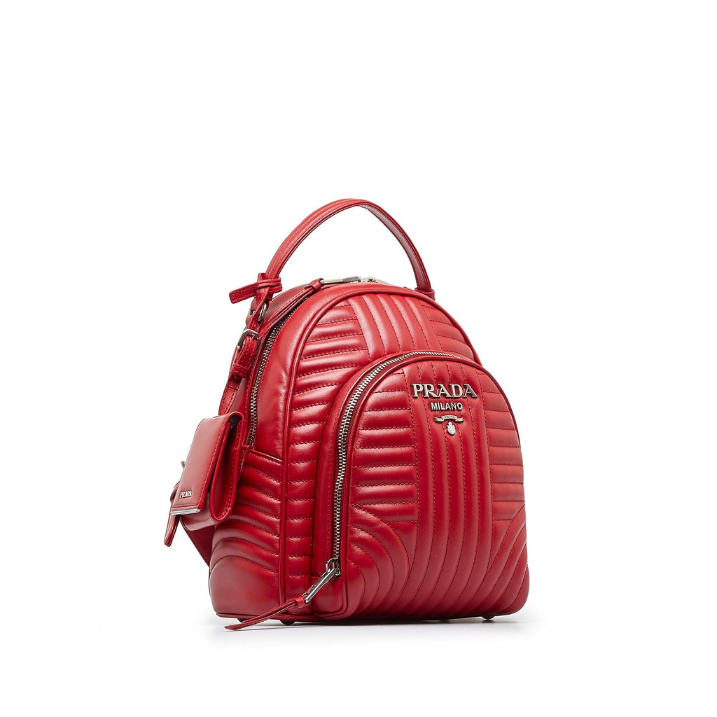 Prada Soft Calf Diagramme Backpack (SHG-fJLv1A)