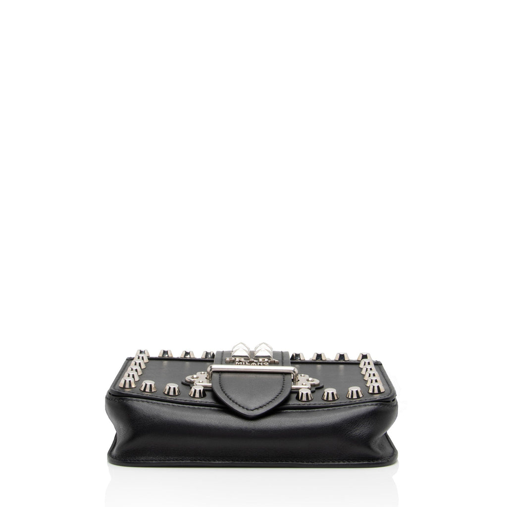 Prada Studded Saffiano Cahier Belt Bag (SHF-TSxdIG)