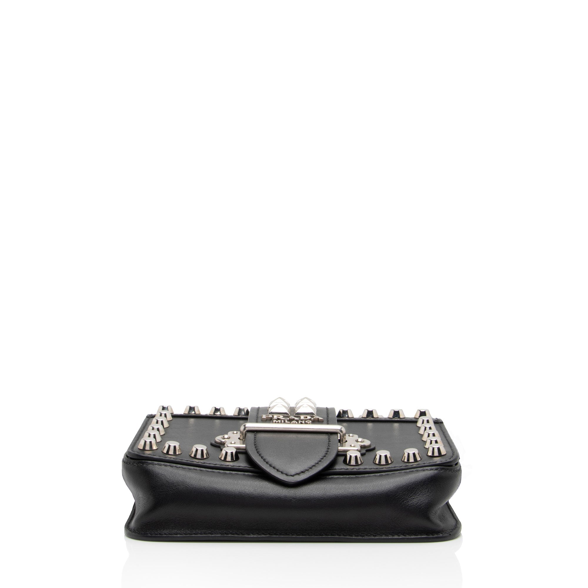 Prada Studded Saffiano Cahier Belt Bag (SHF-TSxdIG)
