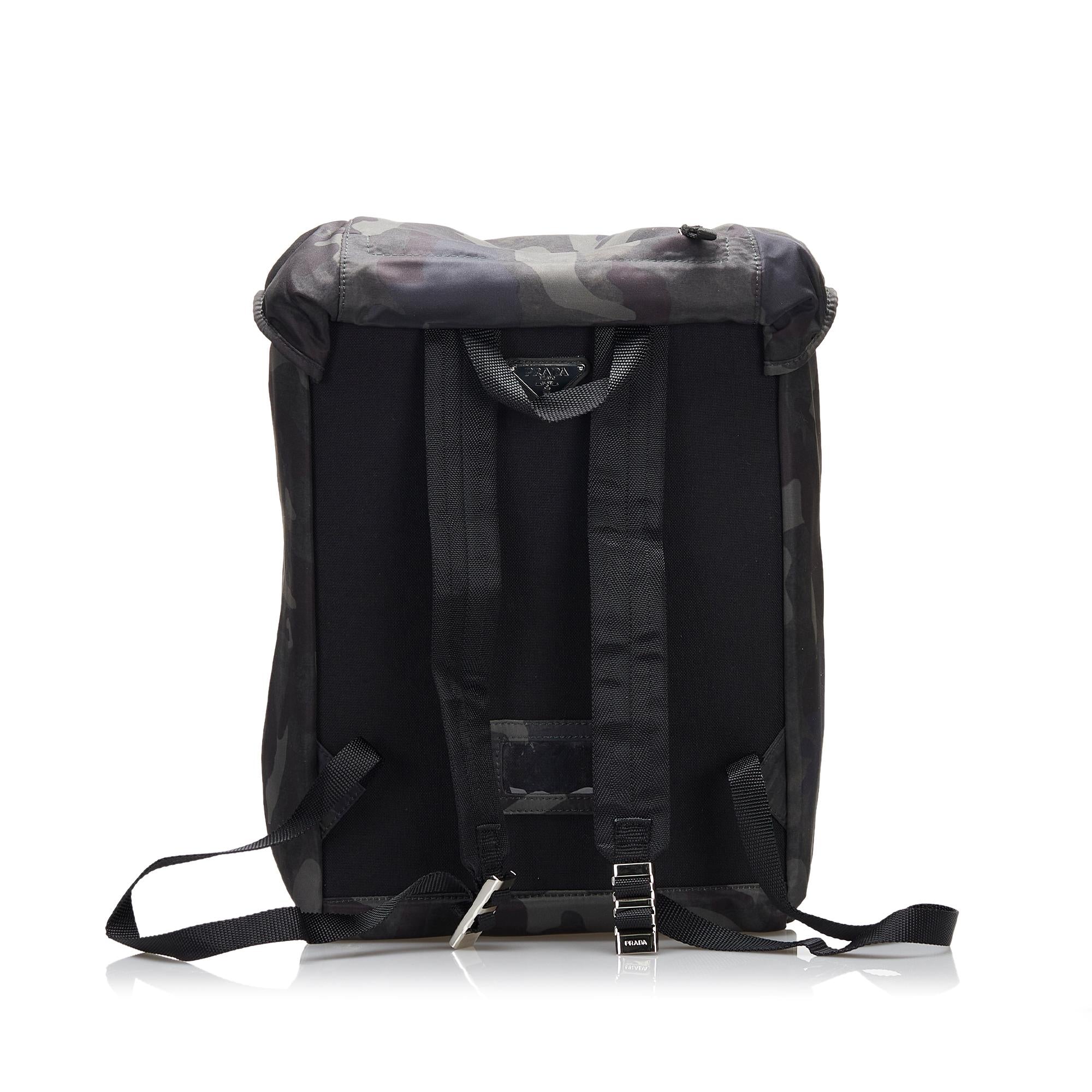 Prada Tessuto Camouflage Backpack (SHG-8LOxsE)