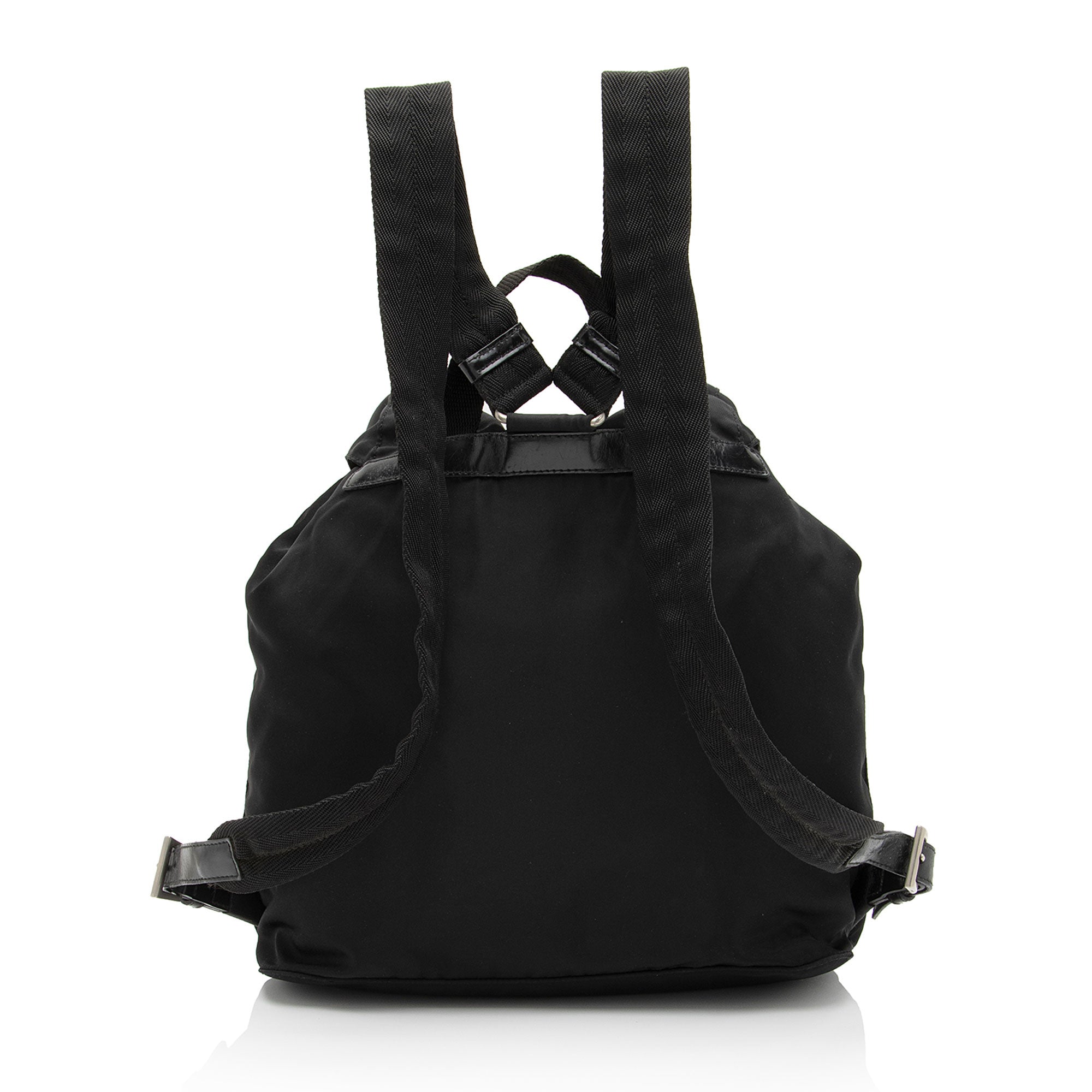 Prada Tessuto Double Pocket Medium Backpack (SHF-IvHeZr)