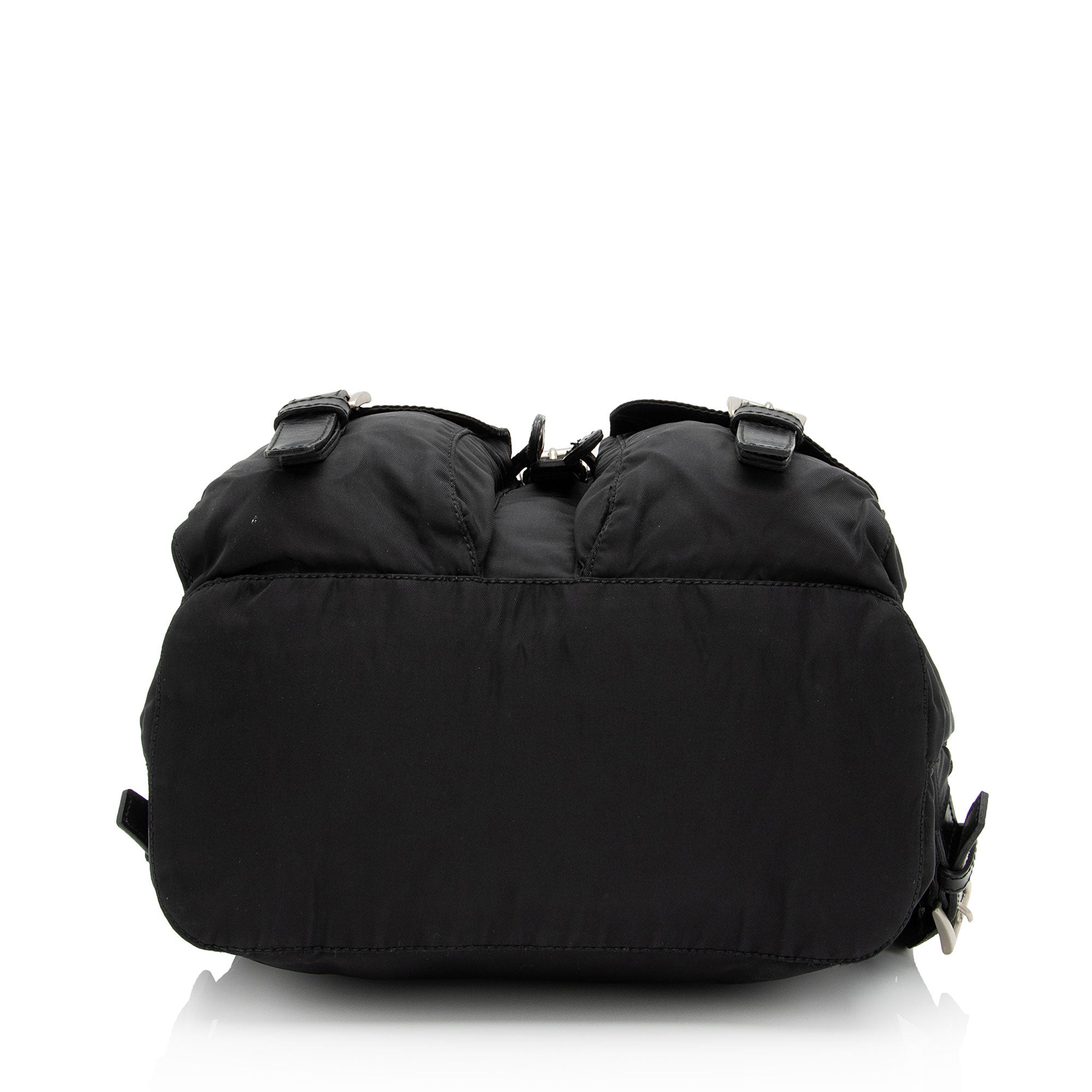 Prada Tessuto Double Pocket Medium Backpack (SHF-EHKQ1z)