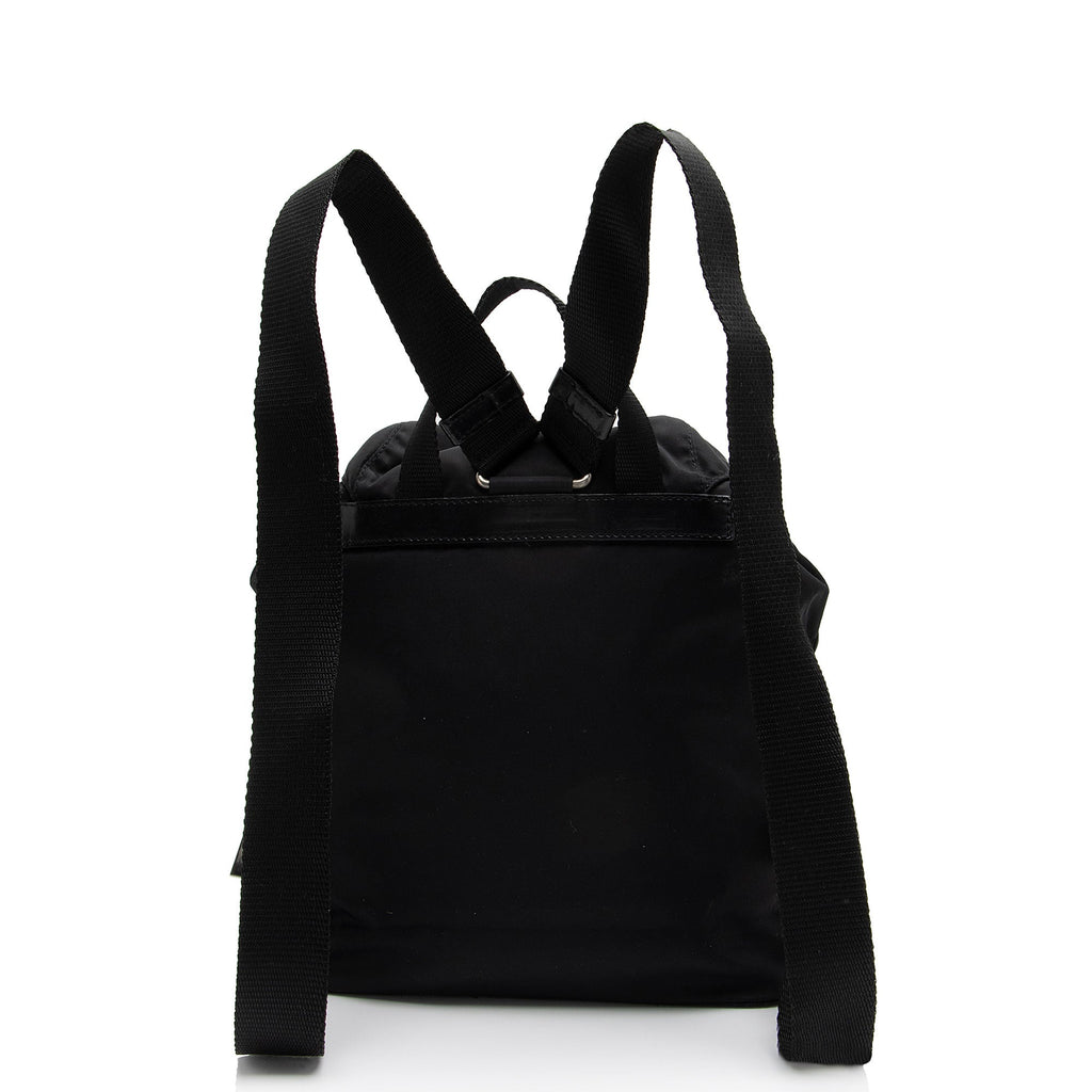 Prada Tessuto Double Pocket Small Backpack (SHF-wNk9mi)