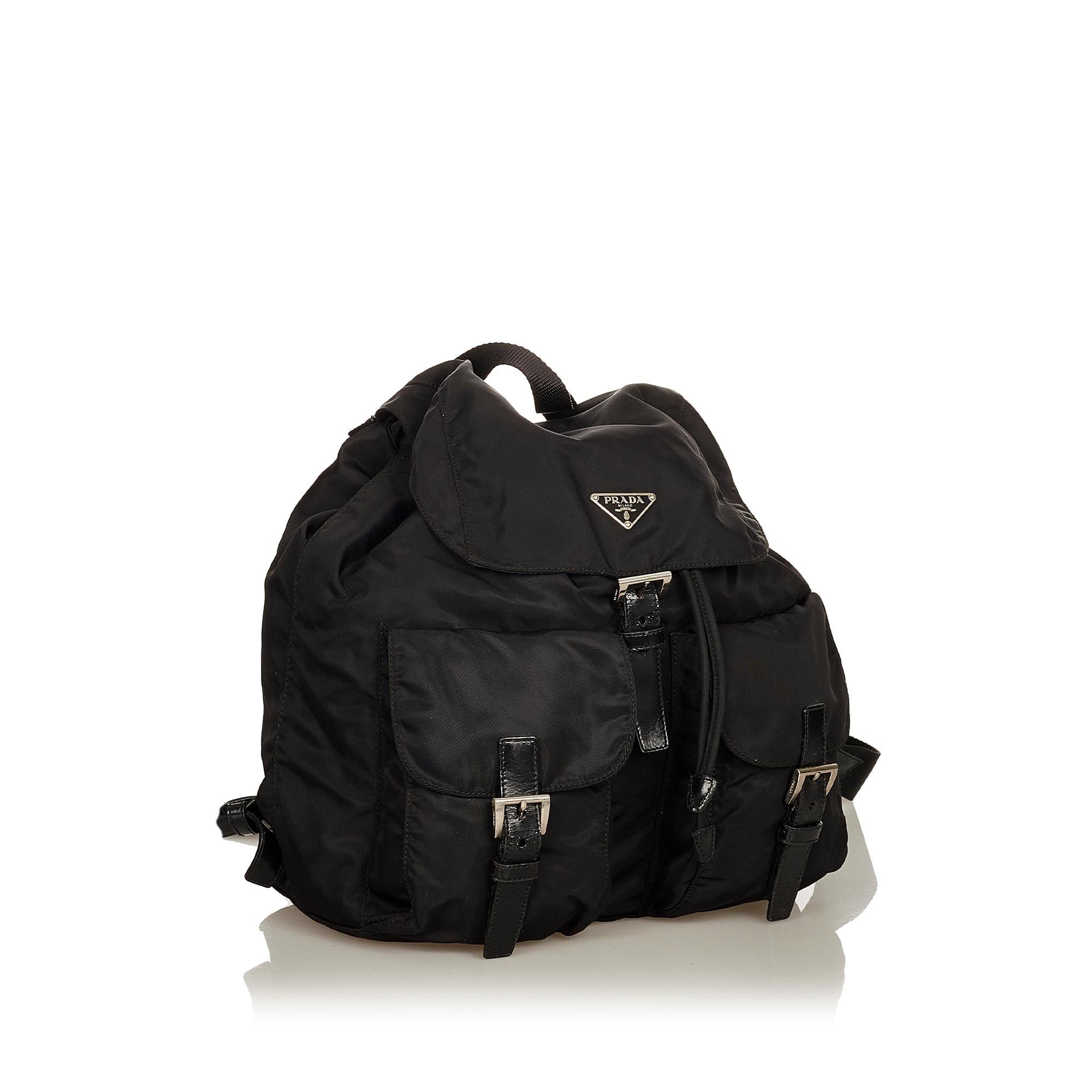 Prada Tessuto Drawstring Backpack (SHG-25024)