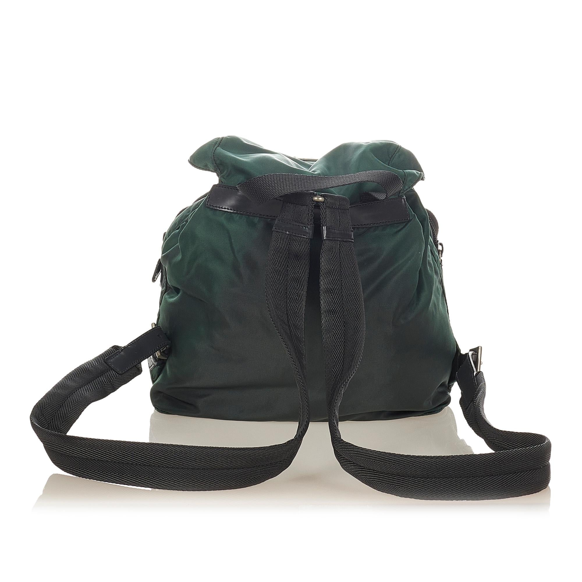 Prada Tessuto Drawstring Backpack (SHG-31557)