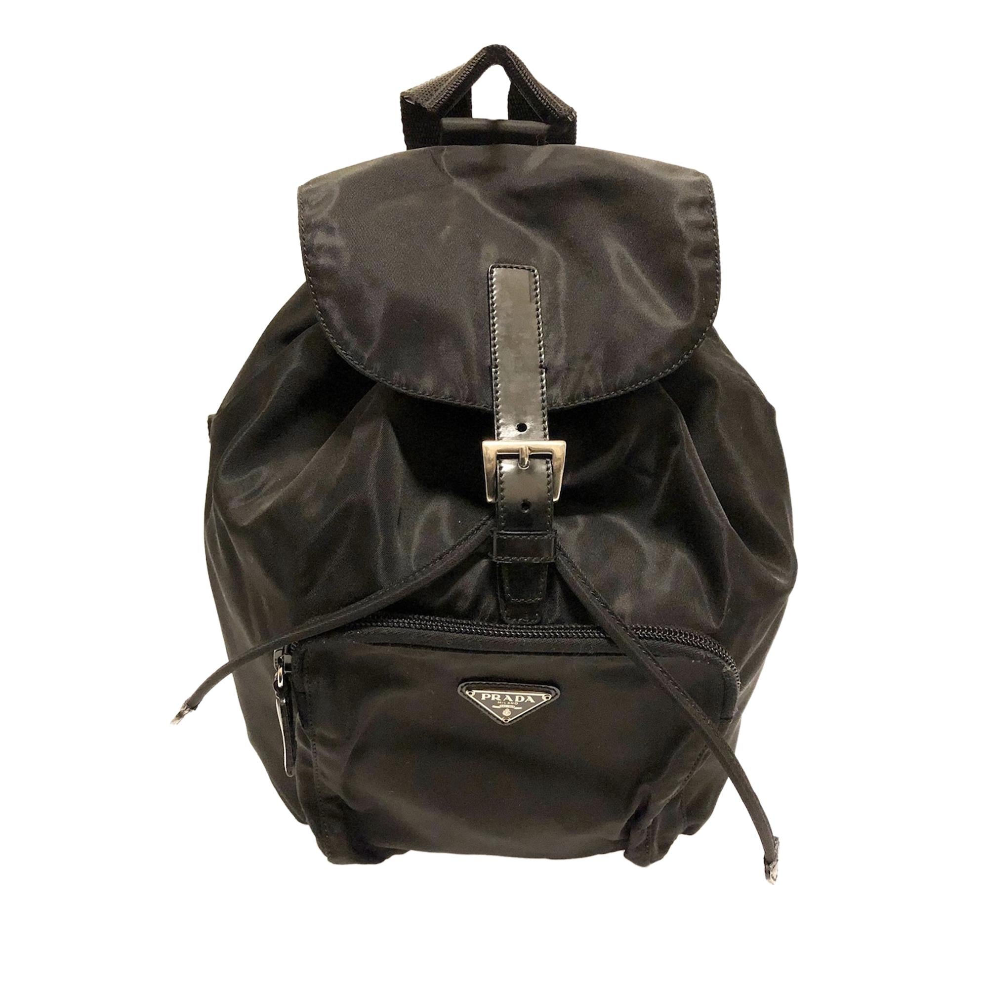 Prada Tessuto Drawstring Backpack (SHG-29998)