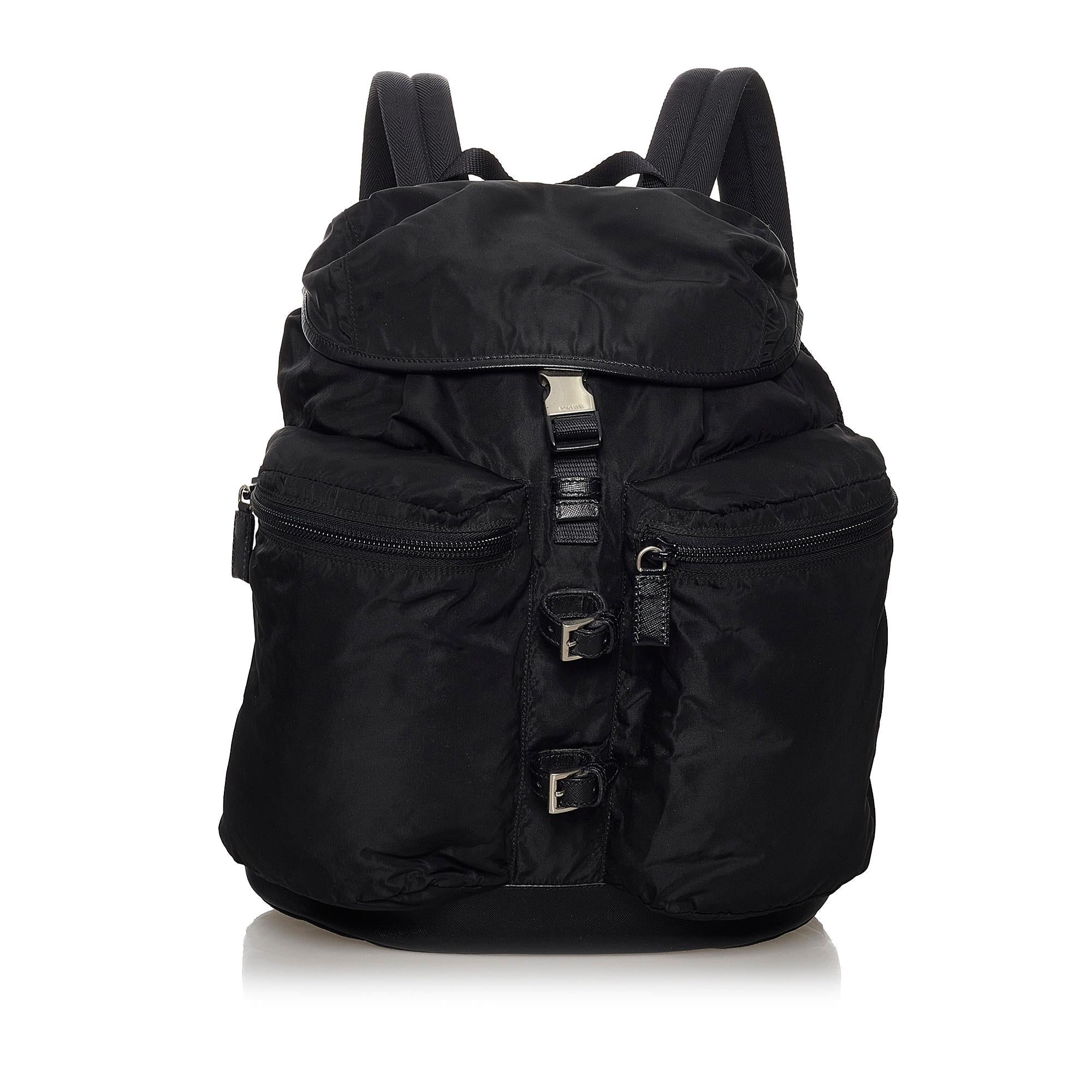Prada Tessuto Drawstring Backpack (SHG-30296)