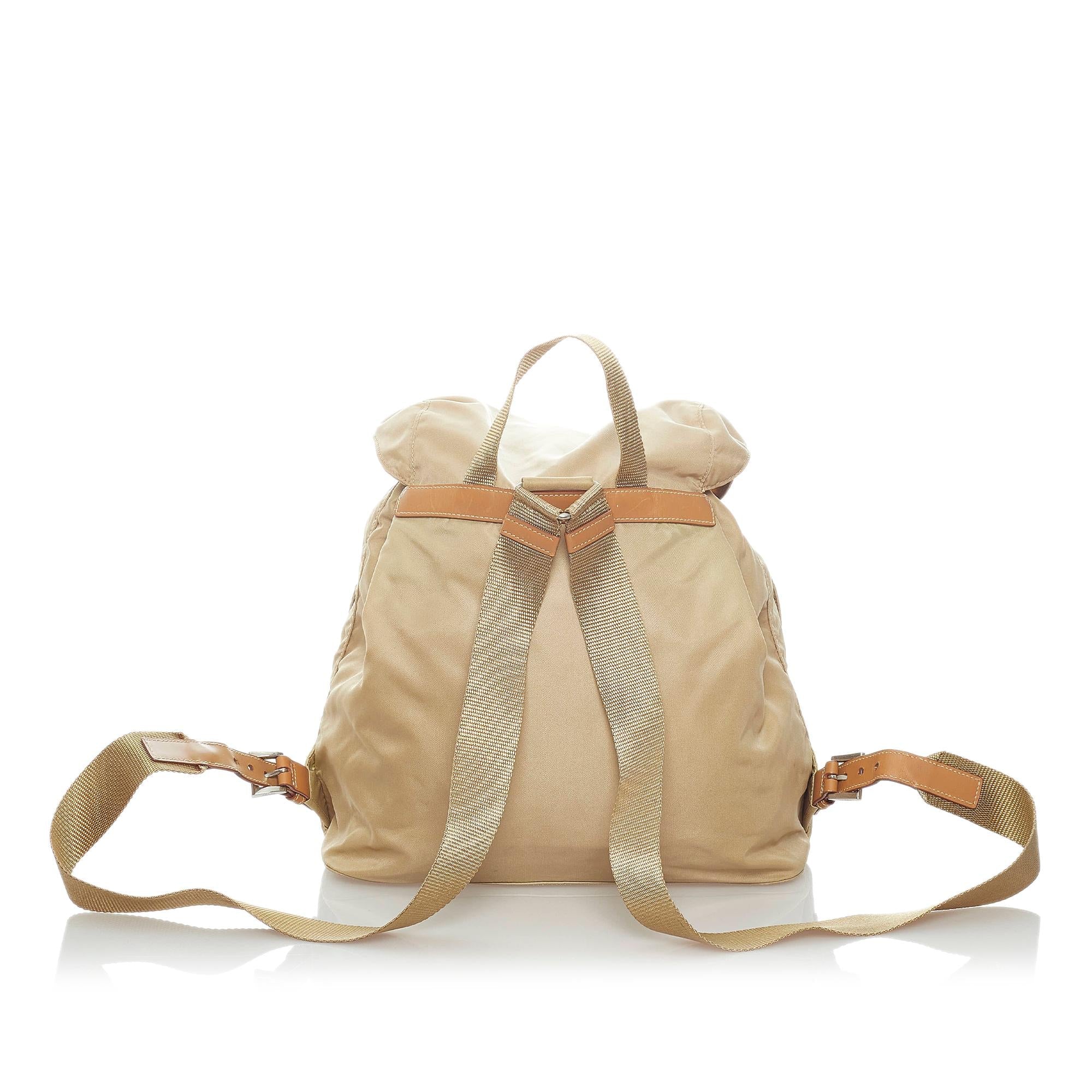 Prada Tessuto Drawstring Backpack (SHG-33078)