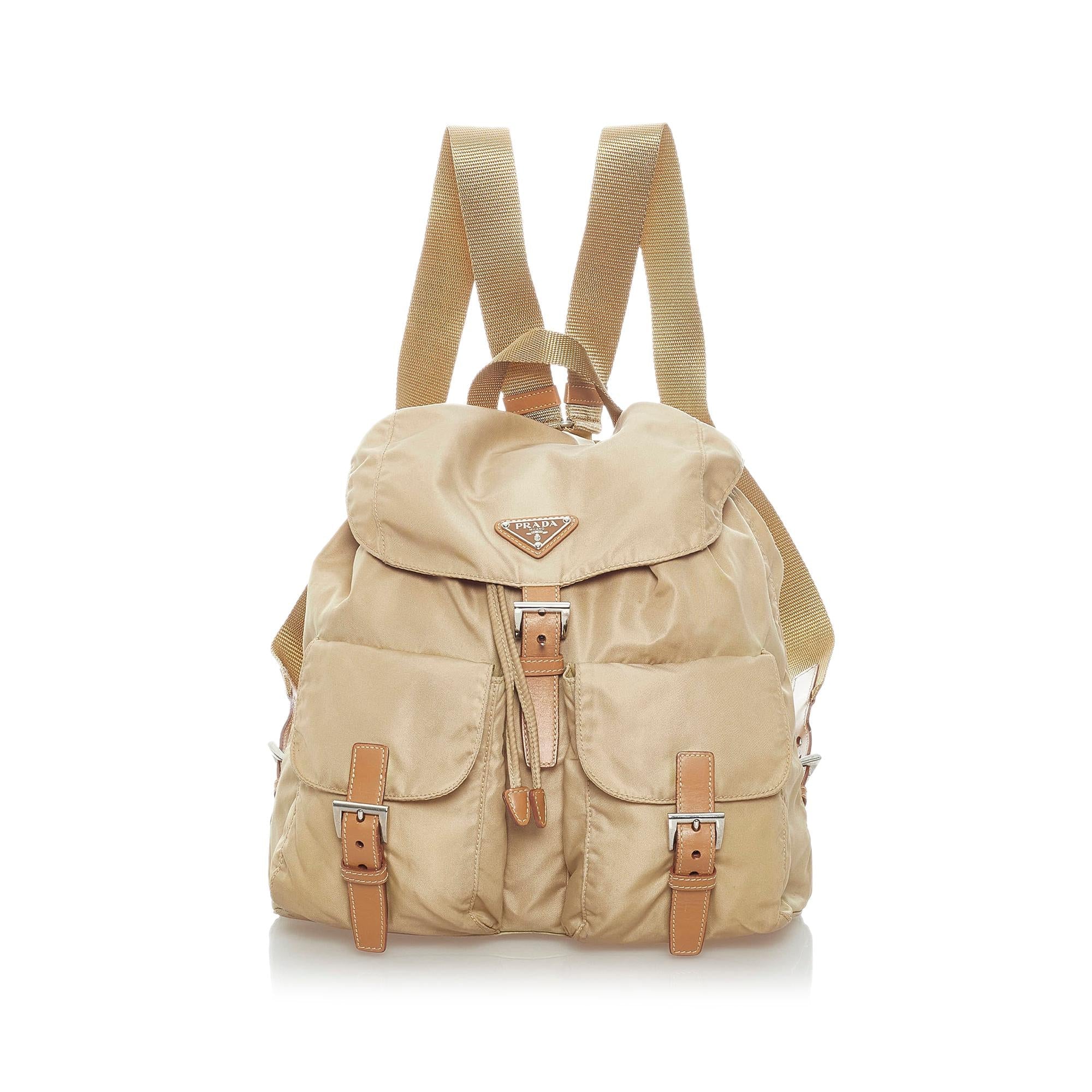 Prada Tessuto Drawstring Backpack (SHG-33078)