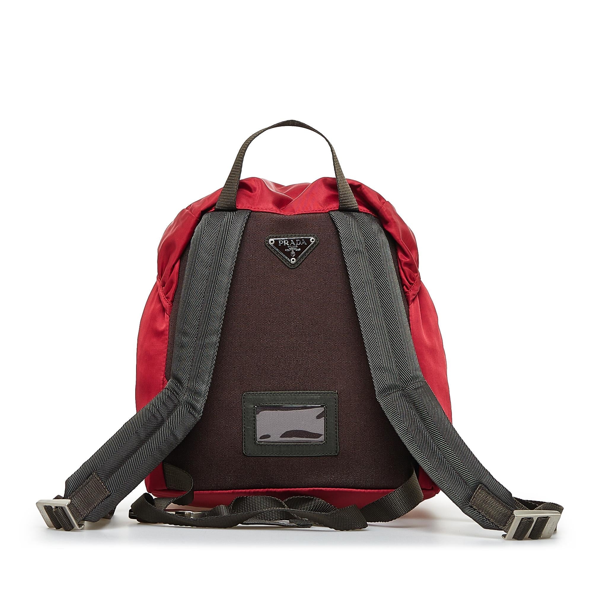 Prada Tessuto Drawstring Backpack (SHG-10KWZr)