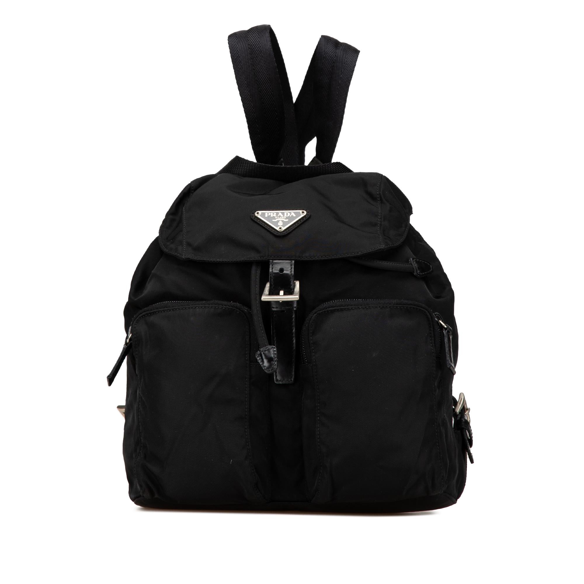 Prada Tessuto Drawstring Backpack (SHG-DlQHts)