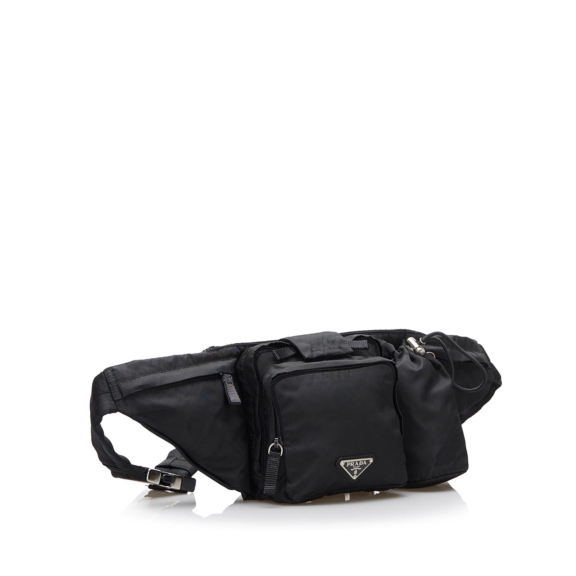 Prada Tessuto Montagna Belt Bag (SHG-a7T0Ab)