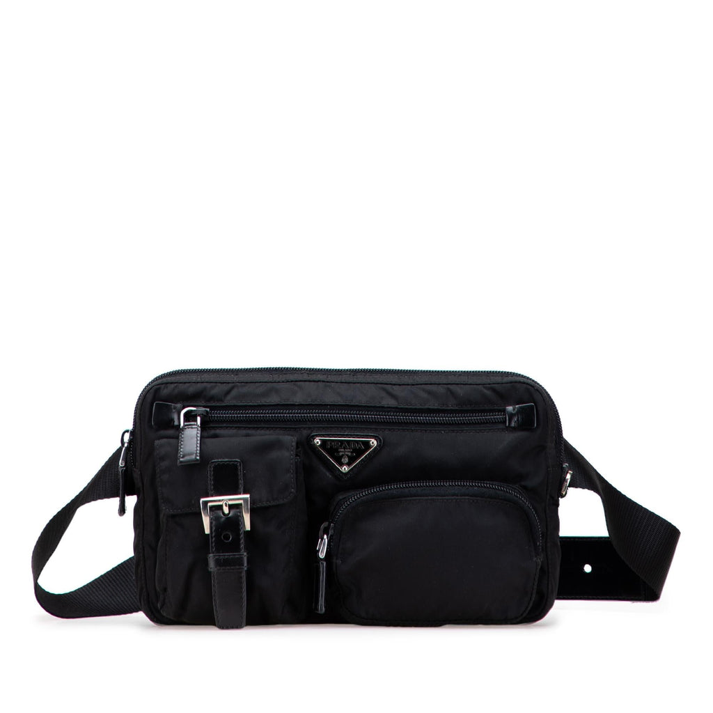 Prada Tessuto Multi Pocket Belt Bag