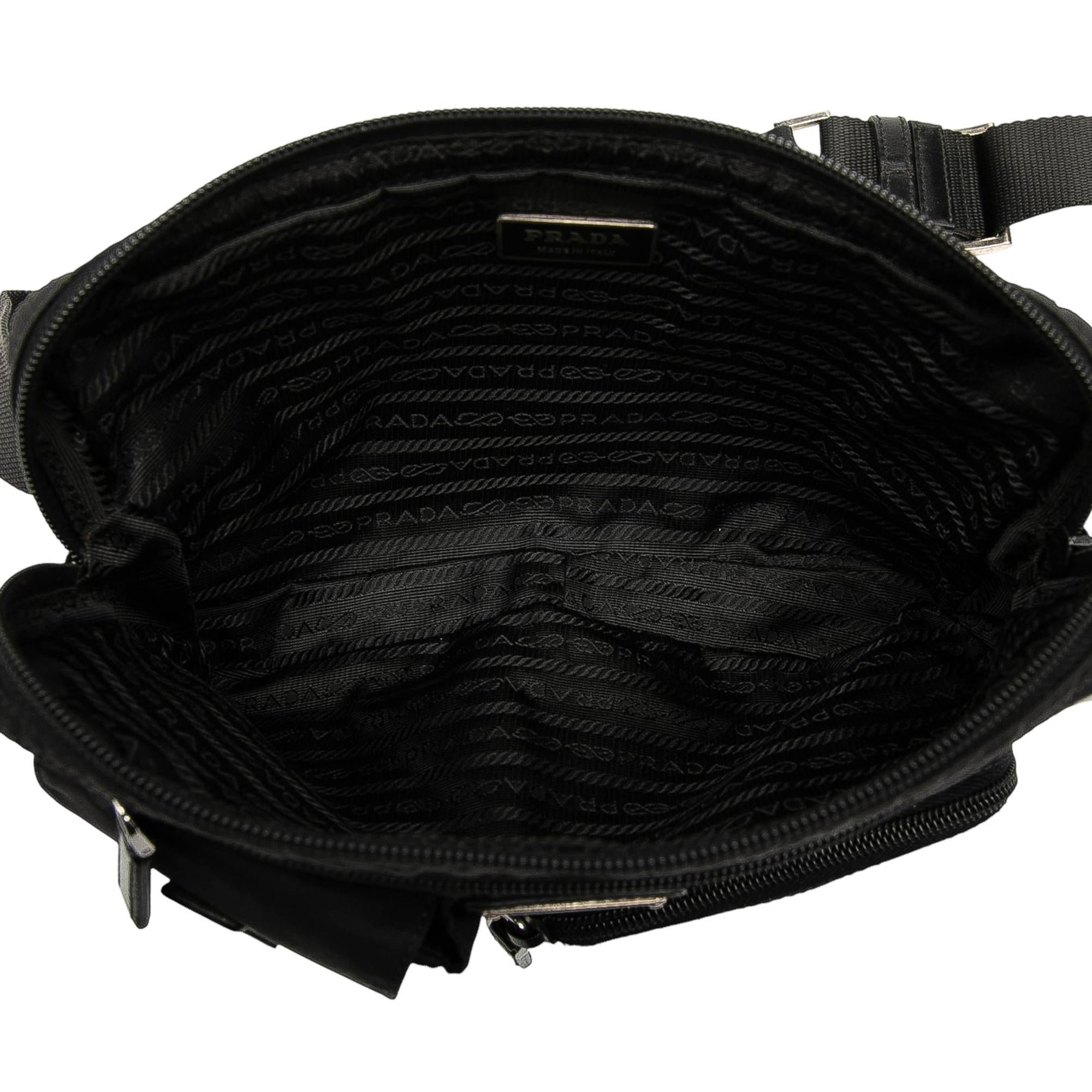 Prada Tessuto Multi Pocket Belt Bag