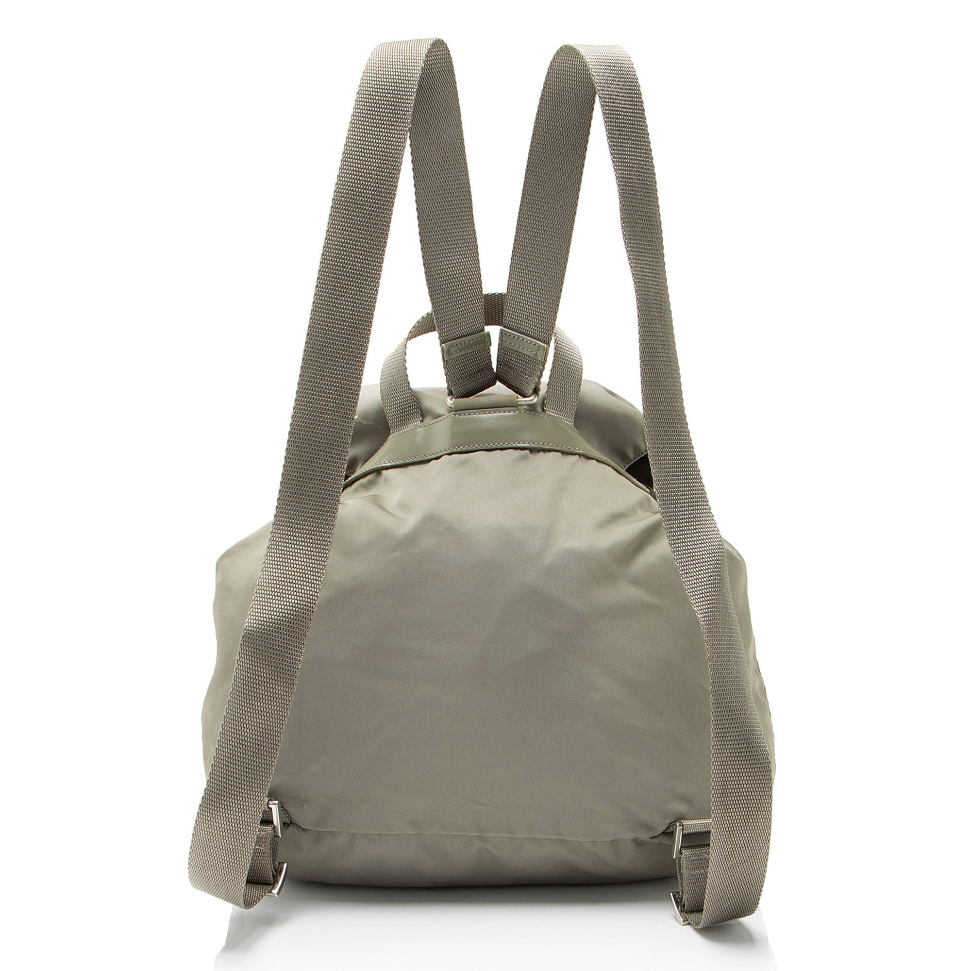 Prada Vintage Tessuto Double Pocket Small Backpack
