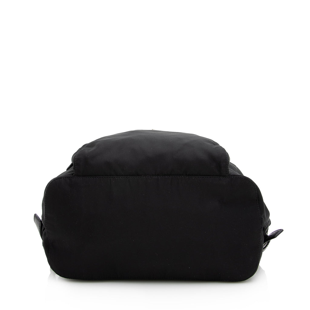 Prada Vintage Tessuto Front Pocket Backpack (SHF-22985)