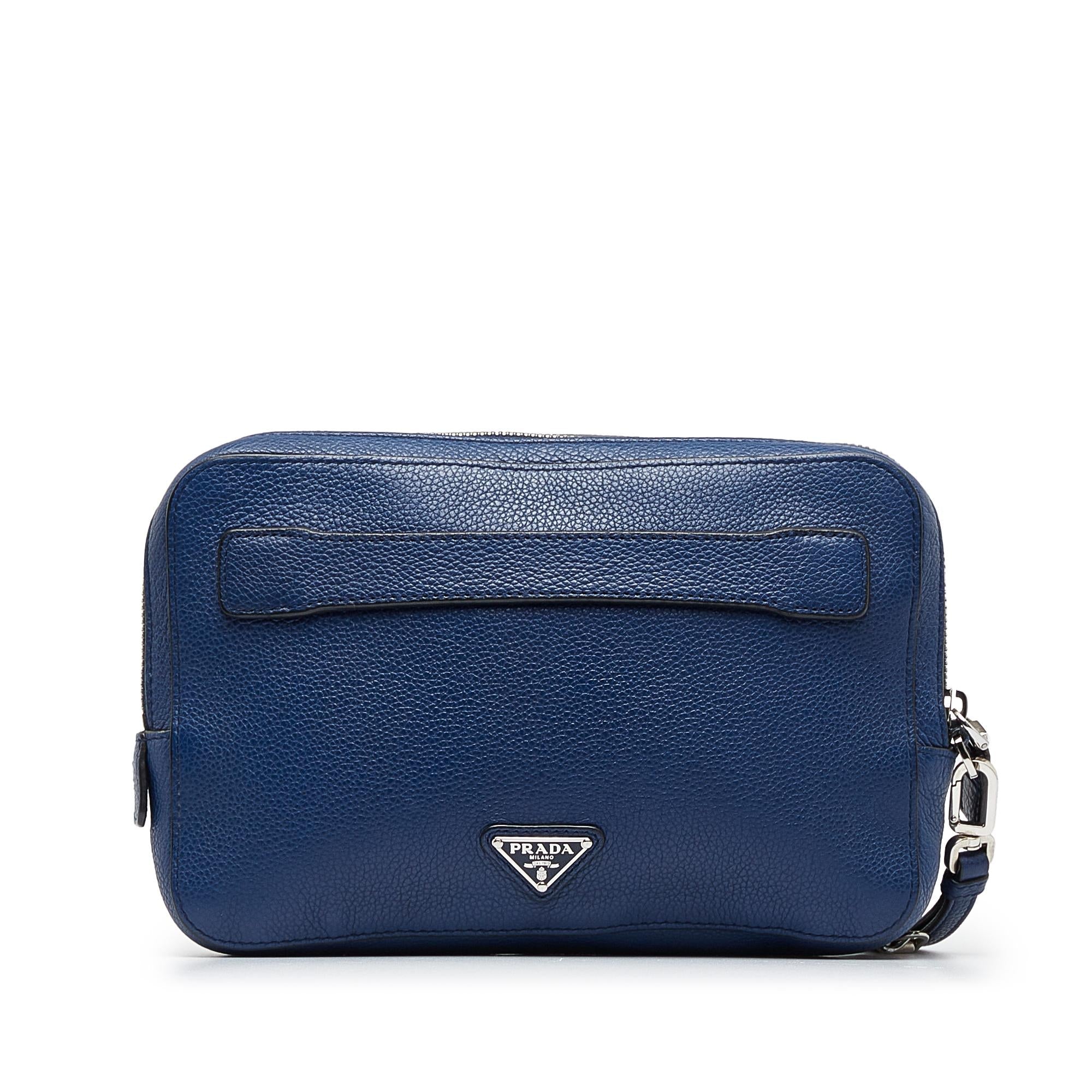 Prada Vitello Daino Clutch Bag (SHG-2dPdzt)