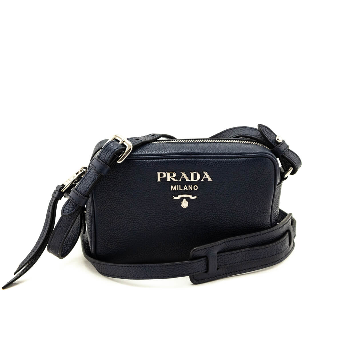 Prada Baltico Vitello Daino Crossbody Bag