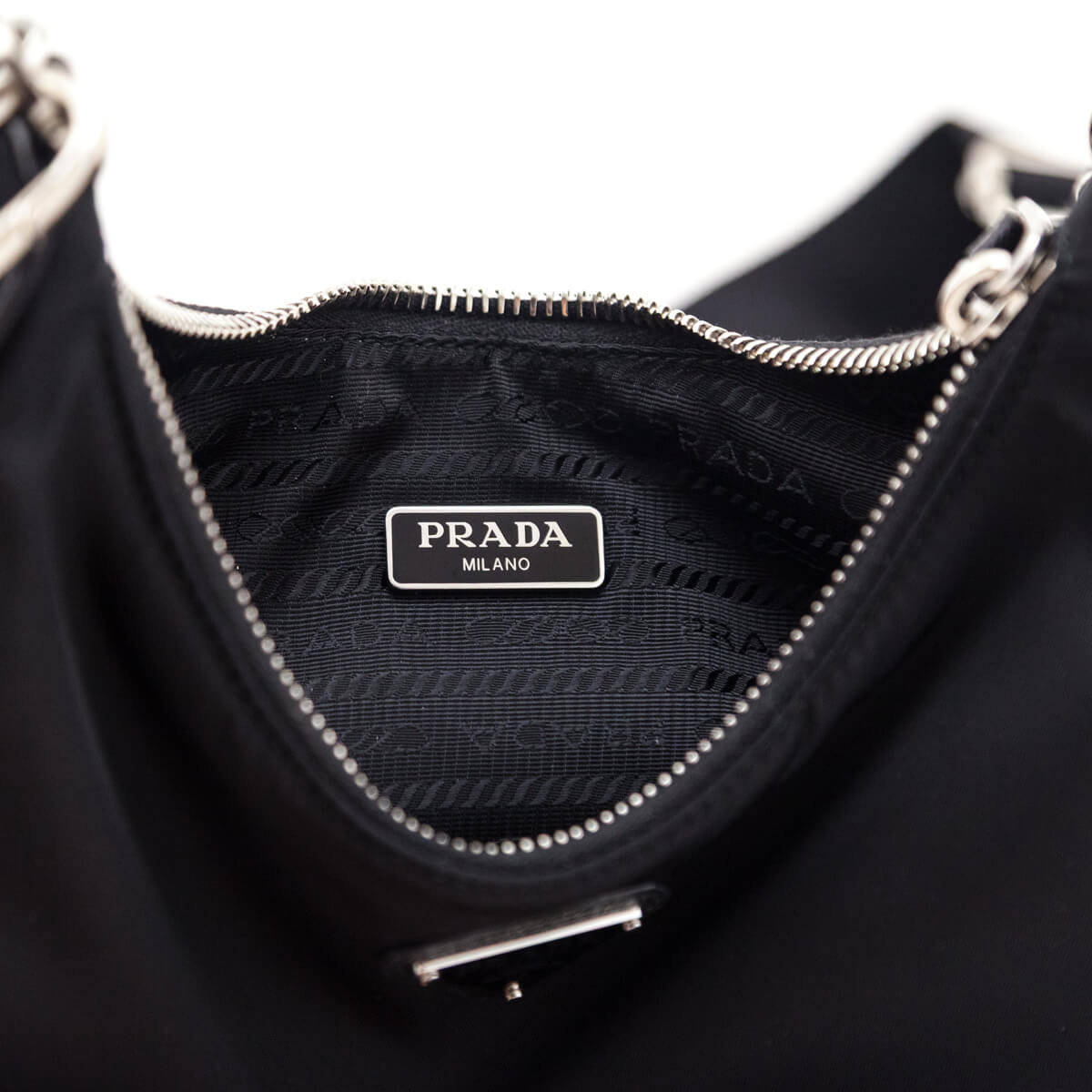 Prada Black Nylon Re-Edition 2005 Bag