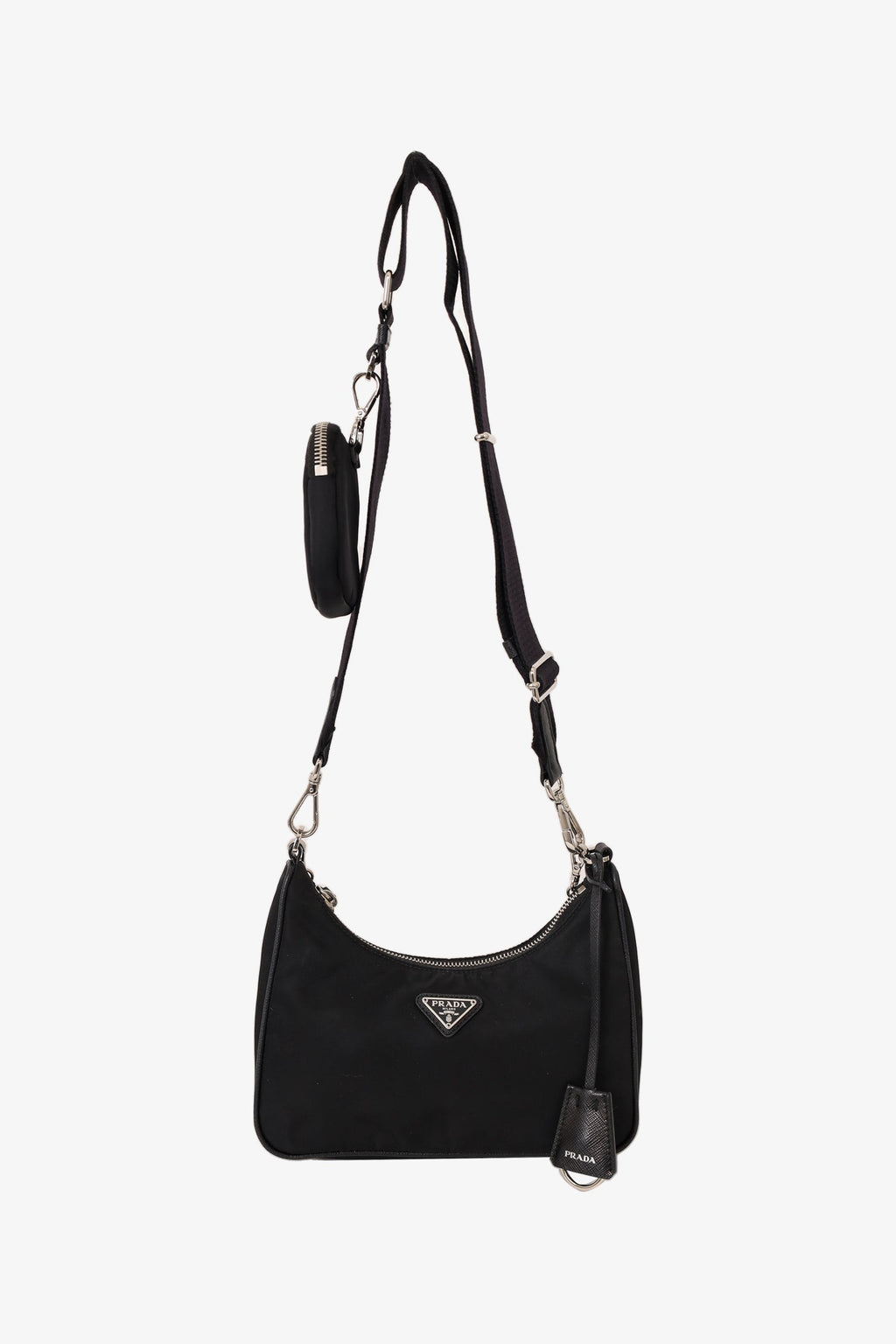 Prada Black Re-Nylon Re-Edition 2005 Crossbody Bag