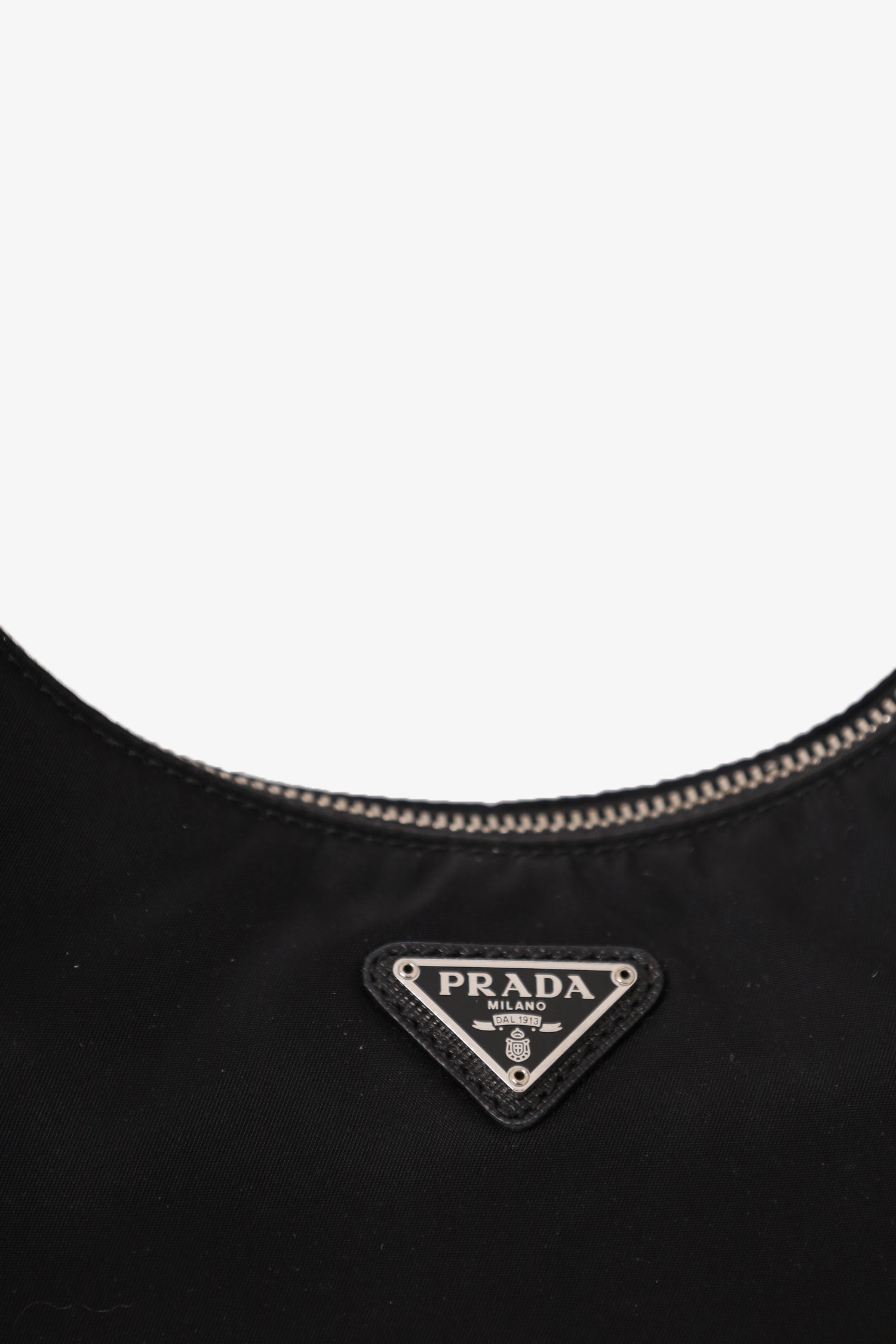 Prada Black Re-Nylon Re-Edition 2005 Crossbody Bag