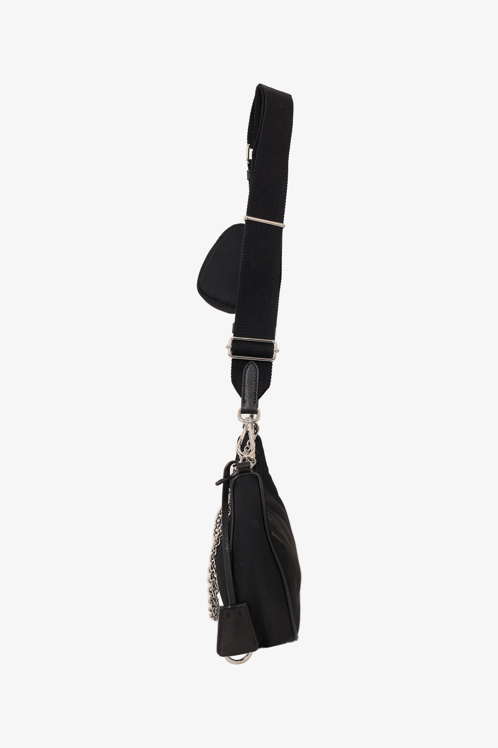 Prada Black Re-Nylon Re-Edition 2005 Crossbody Bag