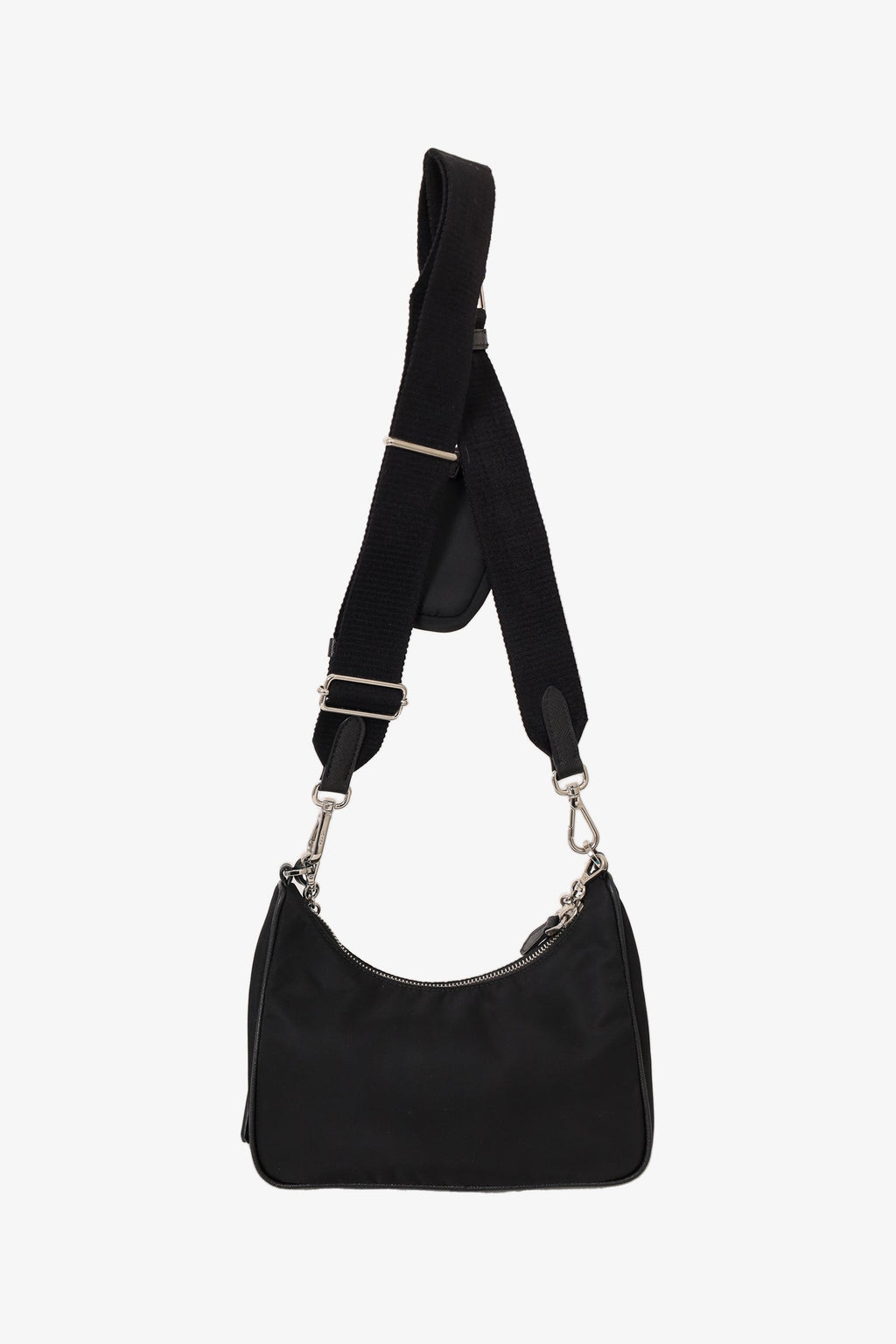 Prada Black Re-Nylon Re-Edition 2005 Crossbody Bag