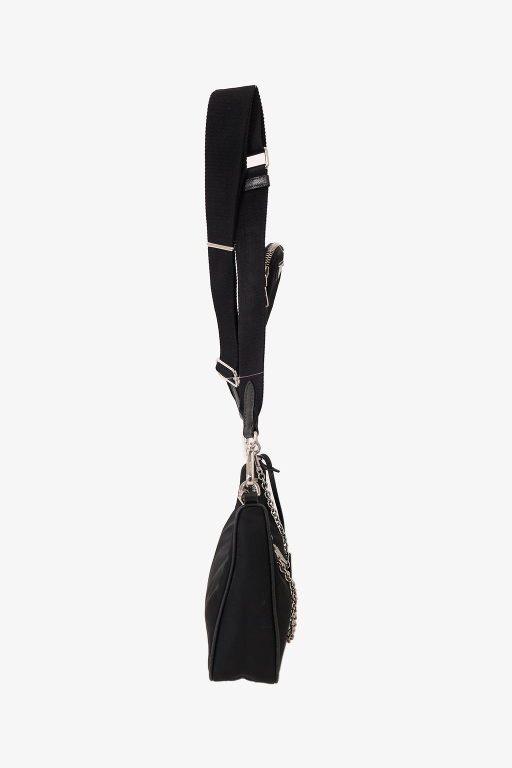 Prada Black Re-Nylon Re-Edition 2005 Crossbody Bag