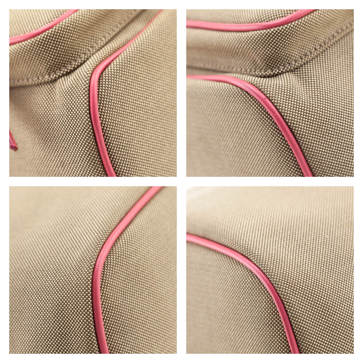 Prada Brown Jacquard Logo Mini Bucket Crossbody Bag