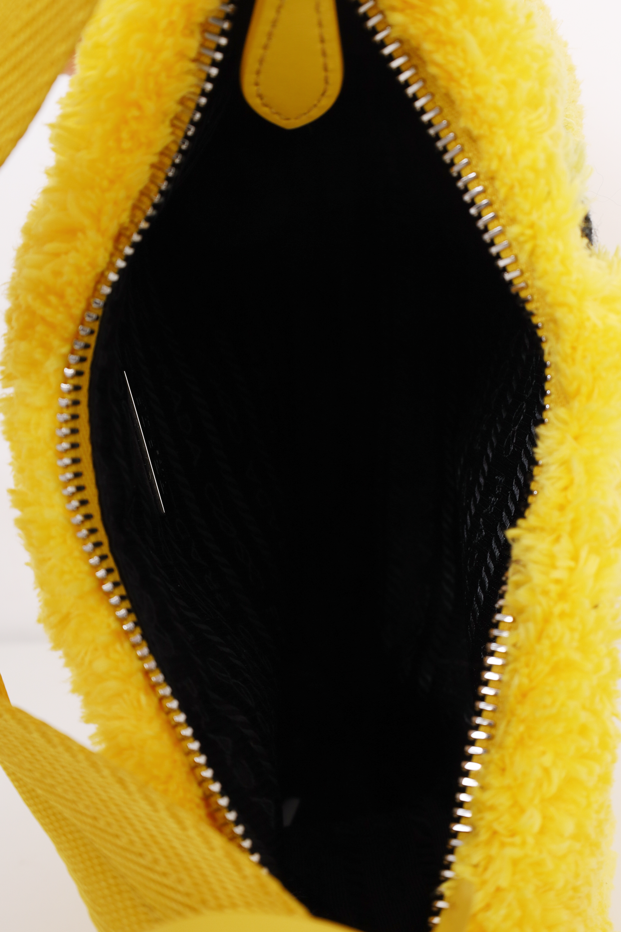 Prada Yellow Terry Re-edition 2000 Shoulder Bag