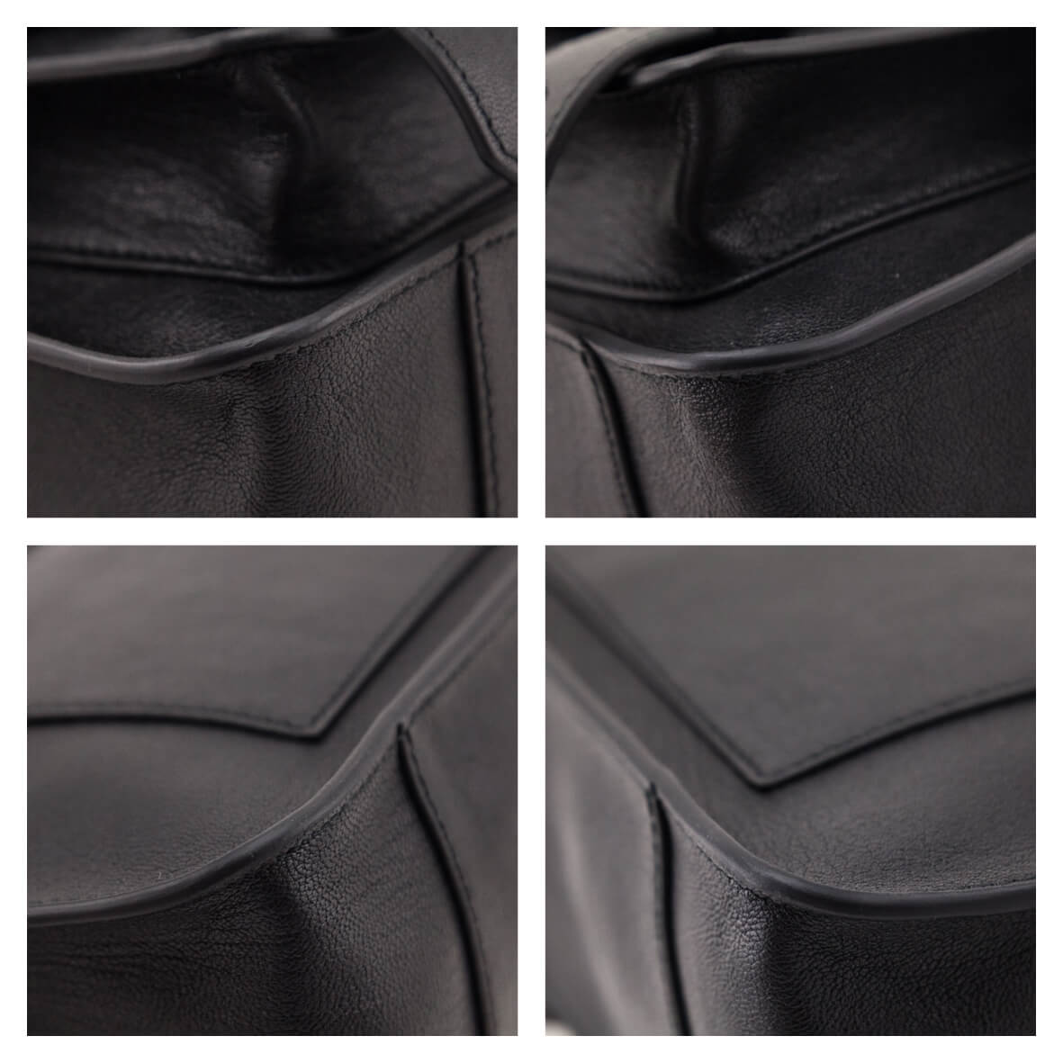 Proenza Schouler Black Lambskin Tiny PS1 Satchel