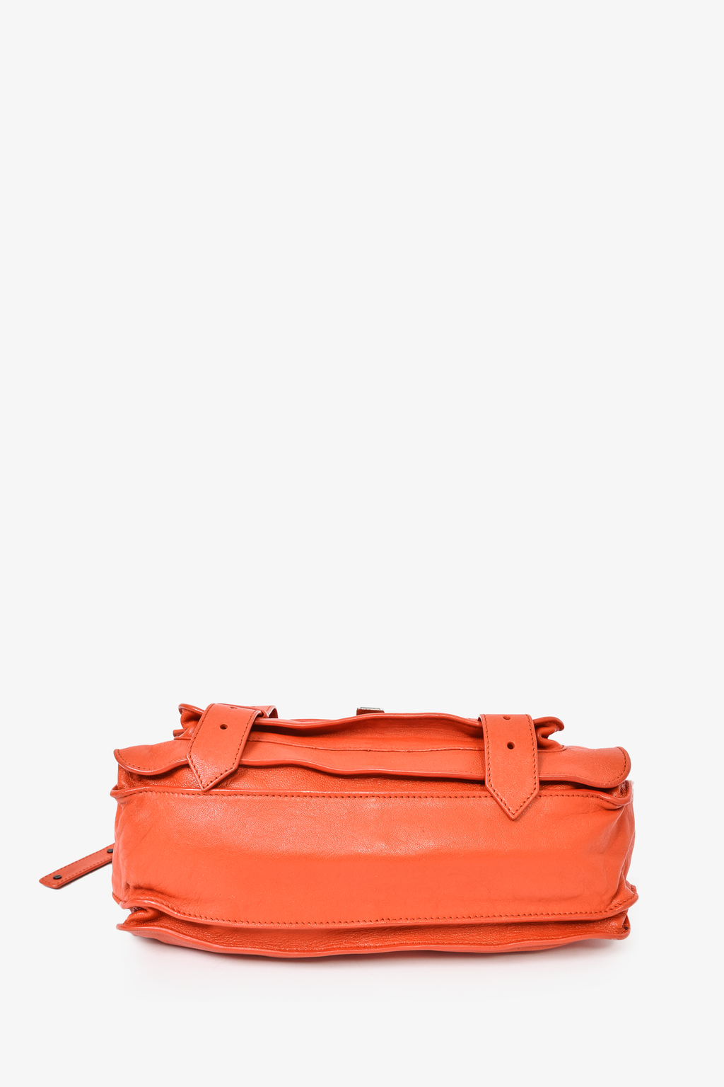 Proenza Schouler Burnt Orange Leather PS1 Messenger Crossbody Bag