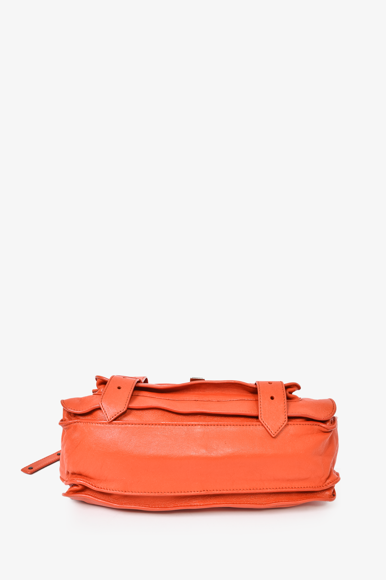 Proenza Schouler Burnt Orange Leather PS1 Messenger Crossbody Bag