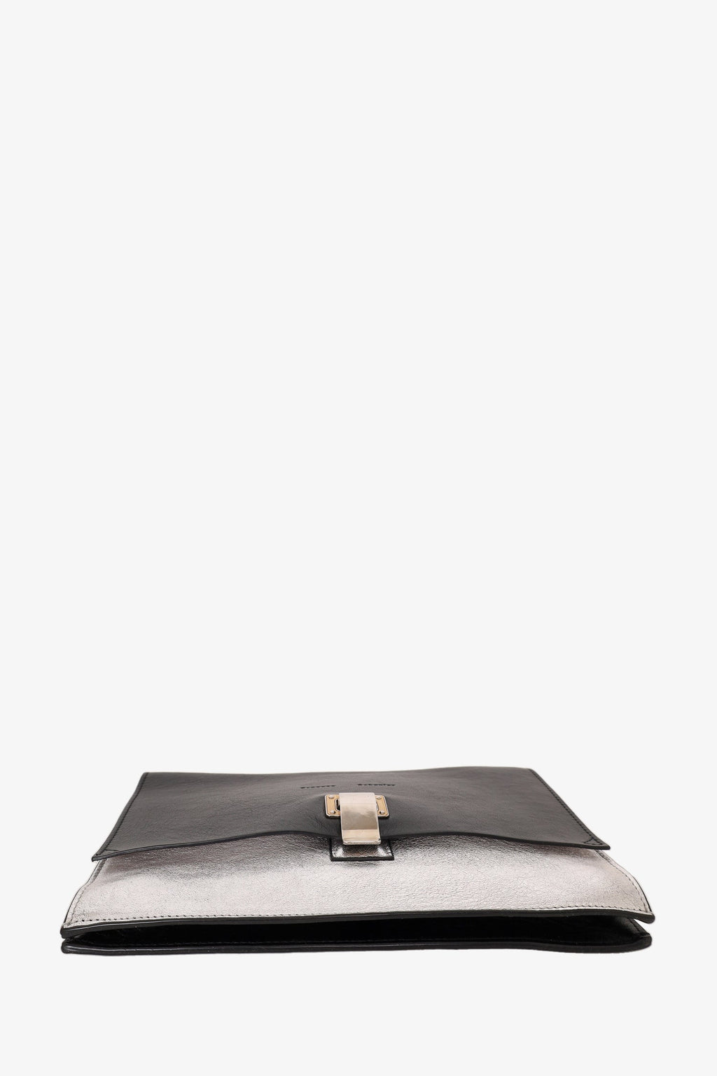 Proenza Schouler Silver/Black Clutch