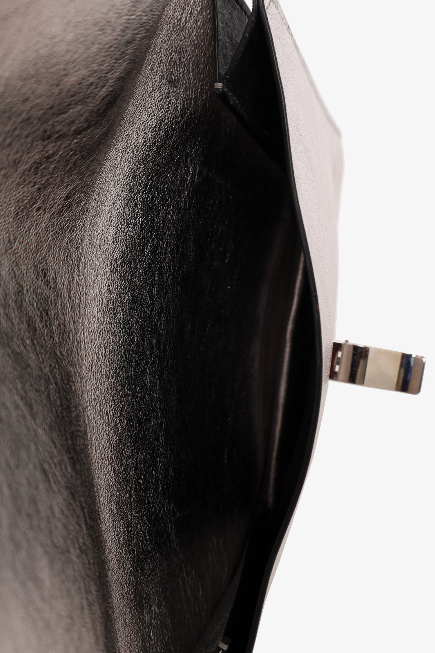 Proenza Schouler Silver/Black Clutch
