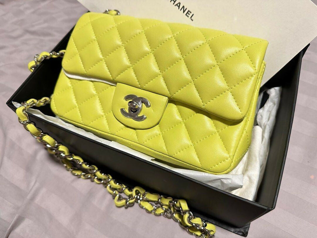 Chanel Mini Neon Flap Bag