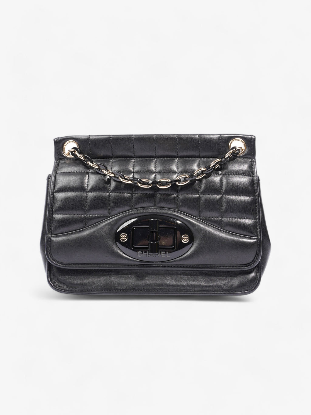 Chanel Chain Flap Black Leather