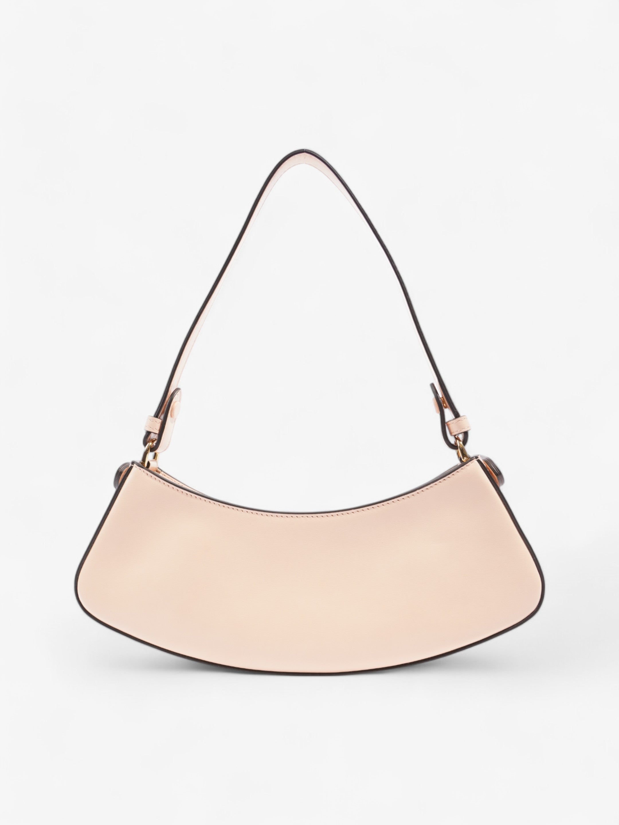 Fendi O Lock Swing Light Rose / Tortoise / Silver Calfskin Leather