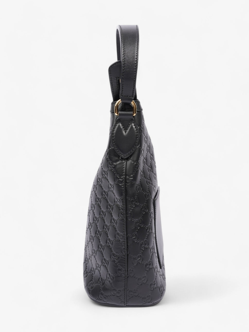 Gucci GG Hobo Black Leather