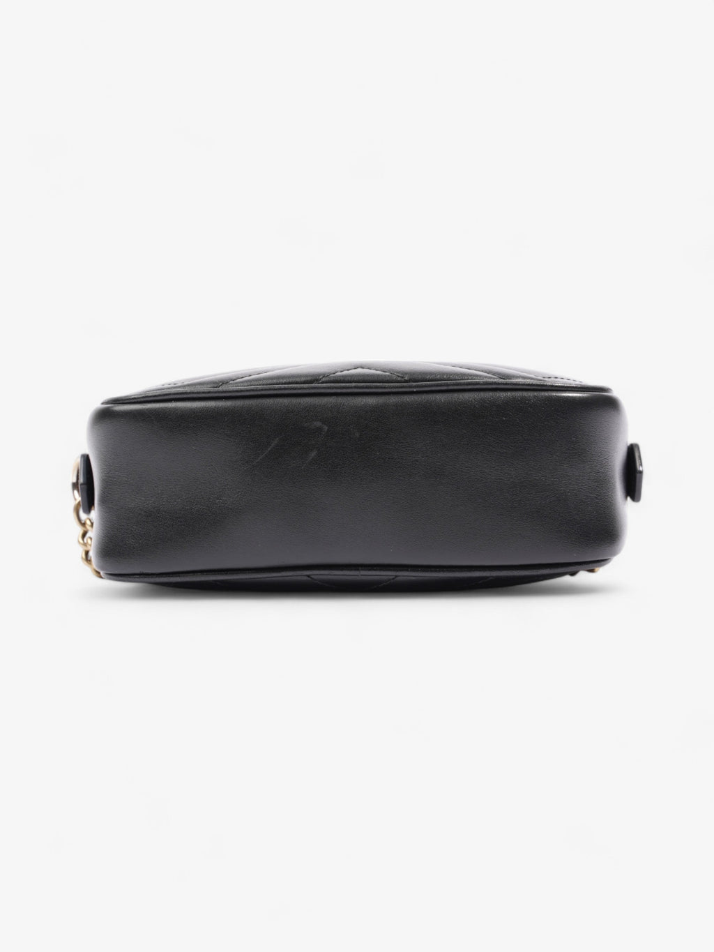 Gucci GG Marmont Black Matelasse Leather Mini