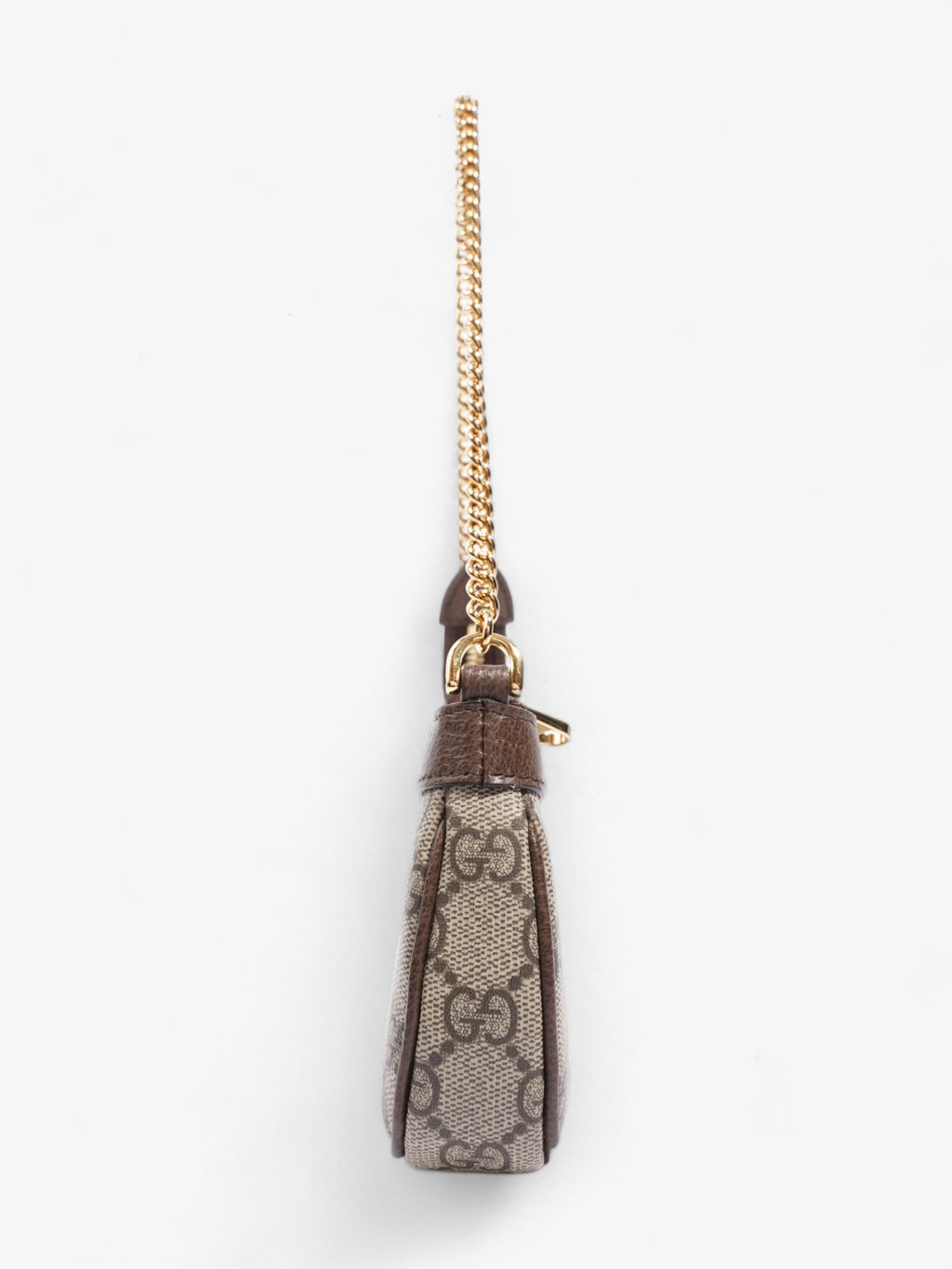 Gucci Ophidia Beige / Ebony Coated Canvas Mini