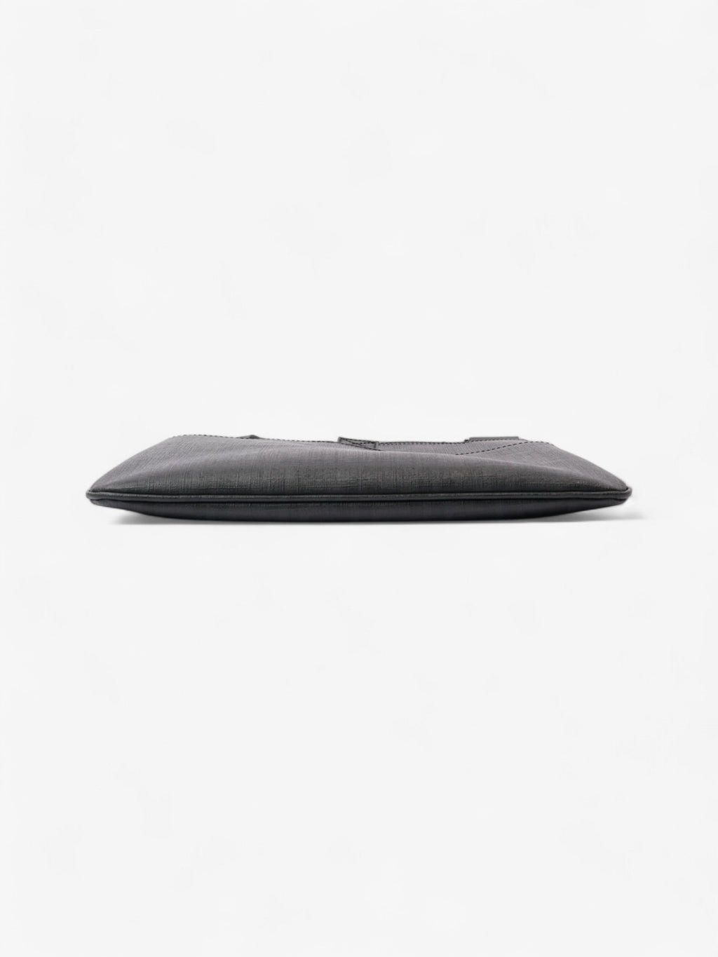 Fendi Zucca Shoulder Bag Black Canvas