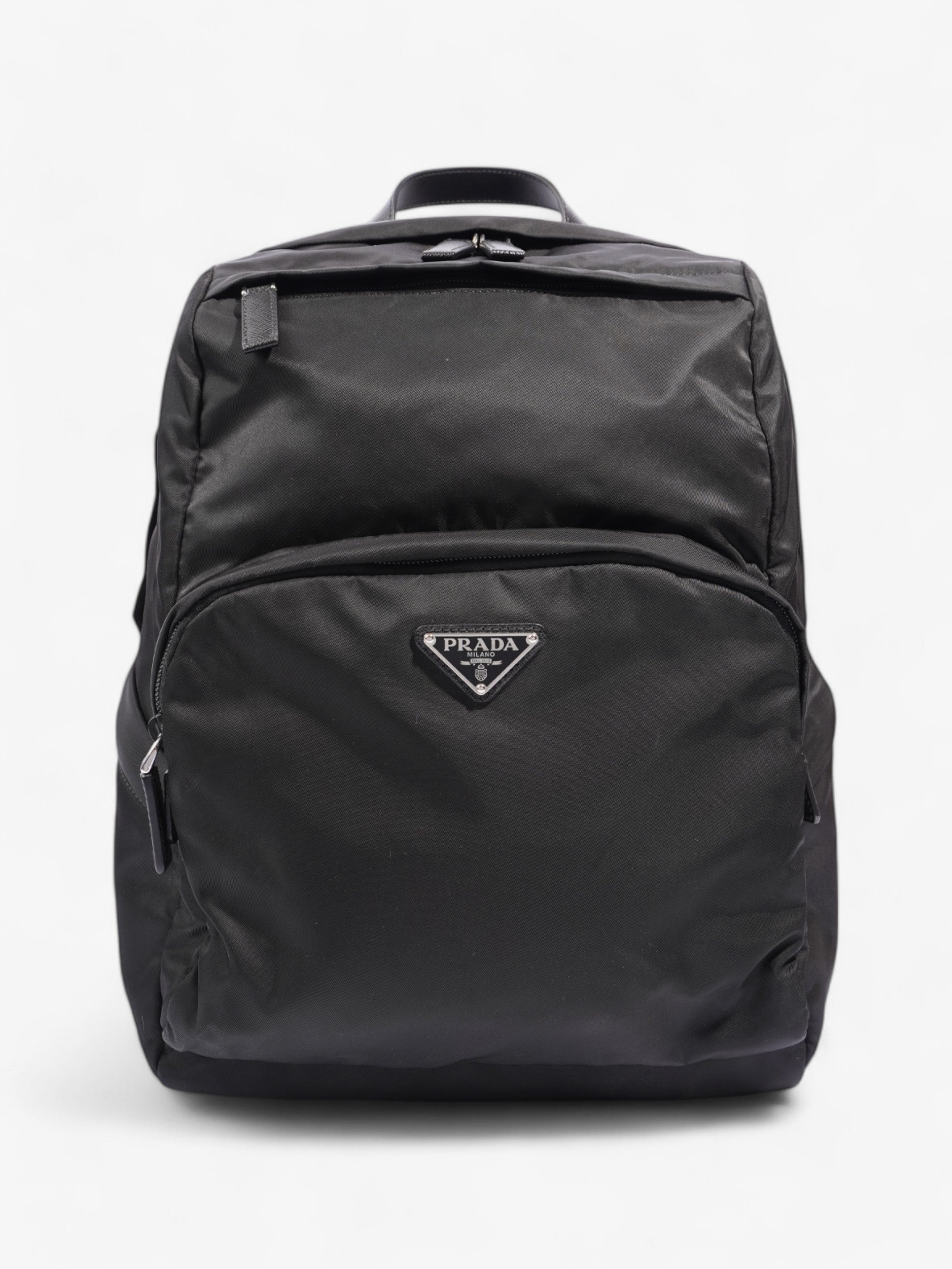 Prada Backpack Black Re Nylon