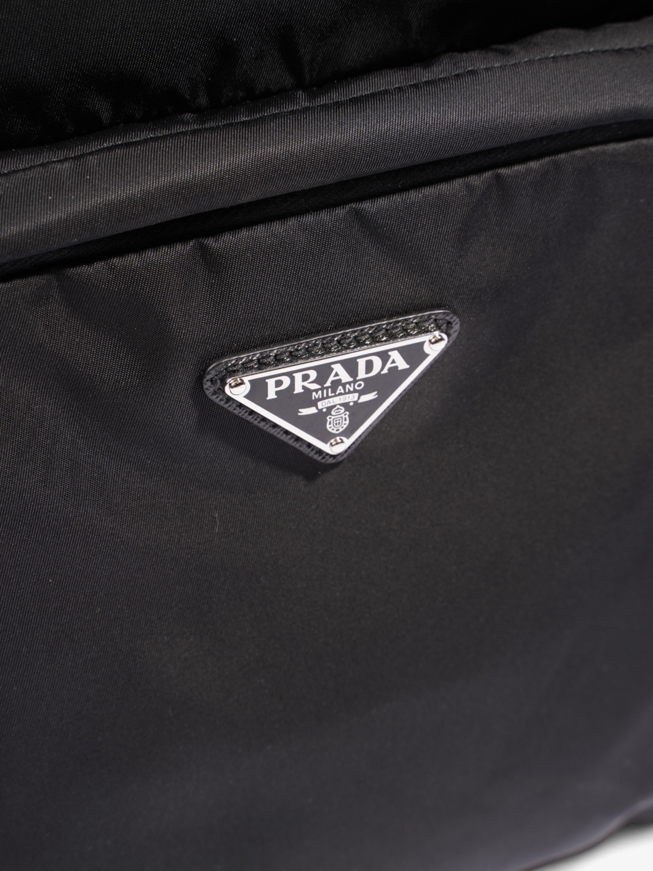 Prada Backpack Black Re Nylon