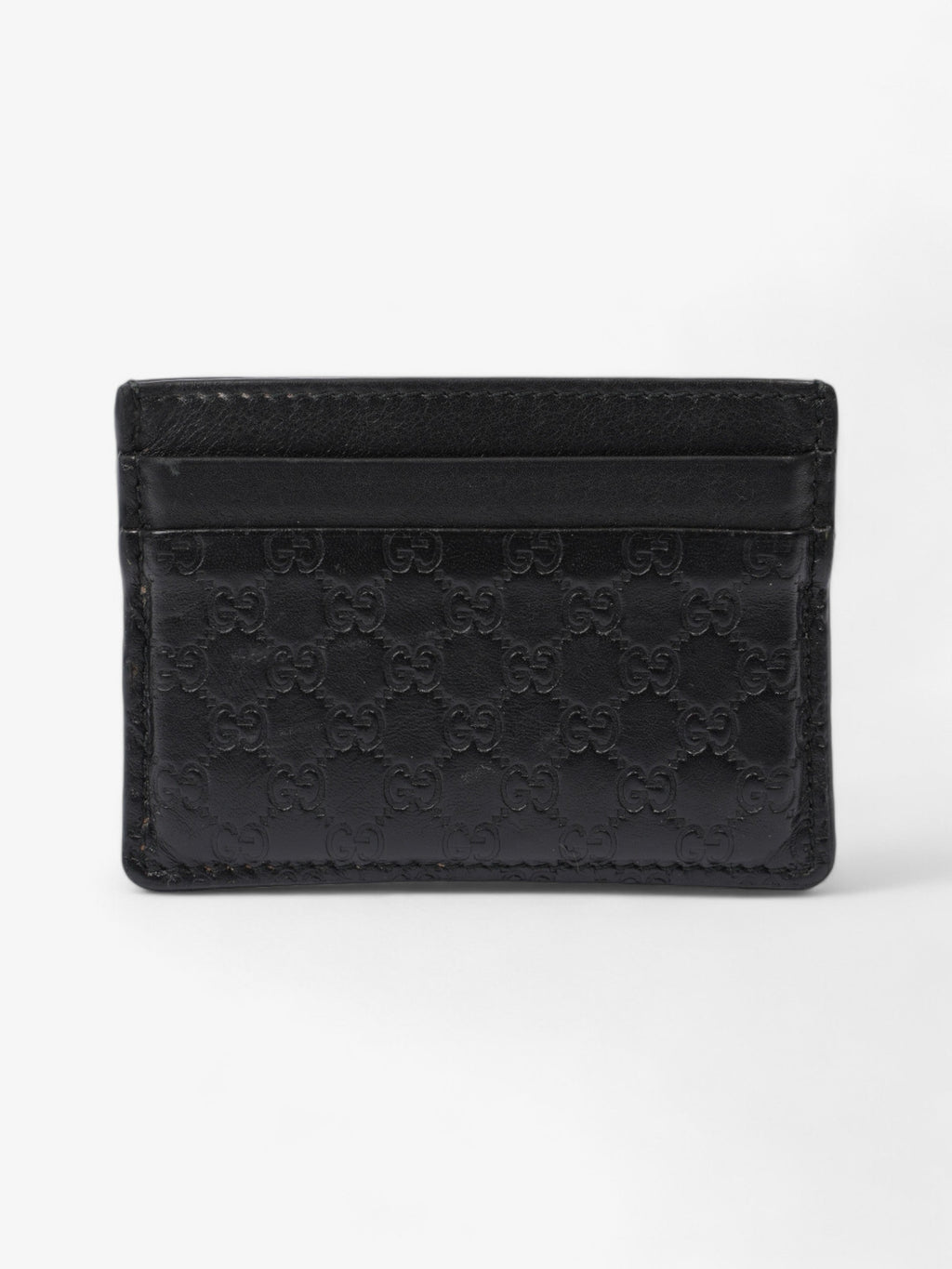 Gucci Microguccissima  Holder Black Leather