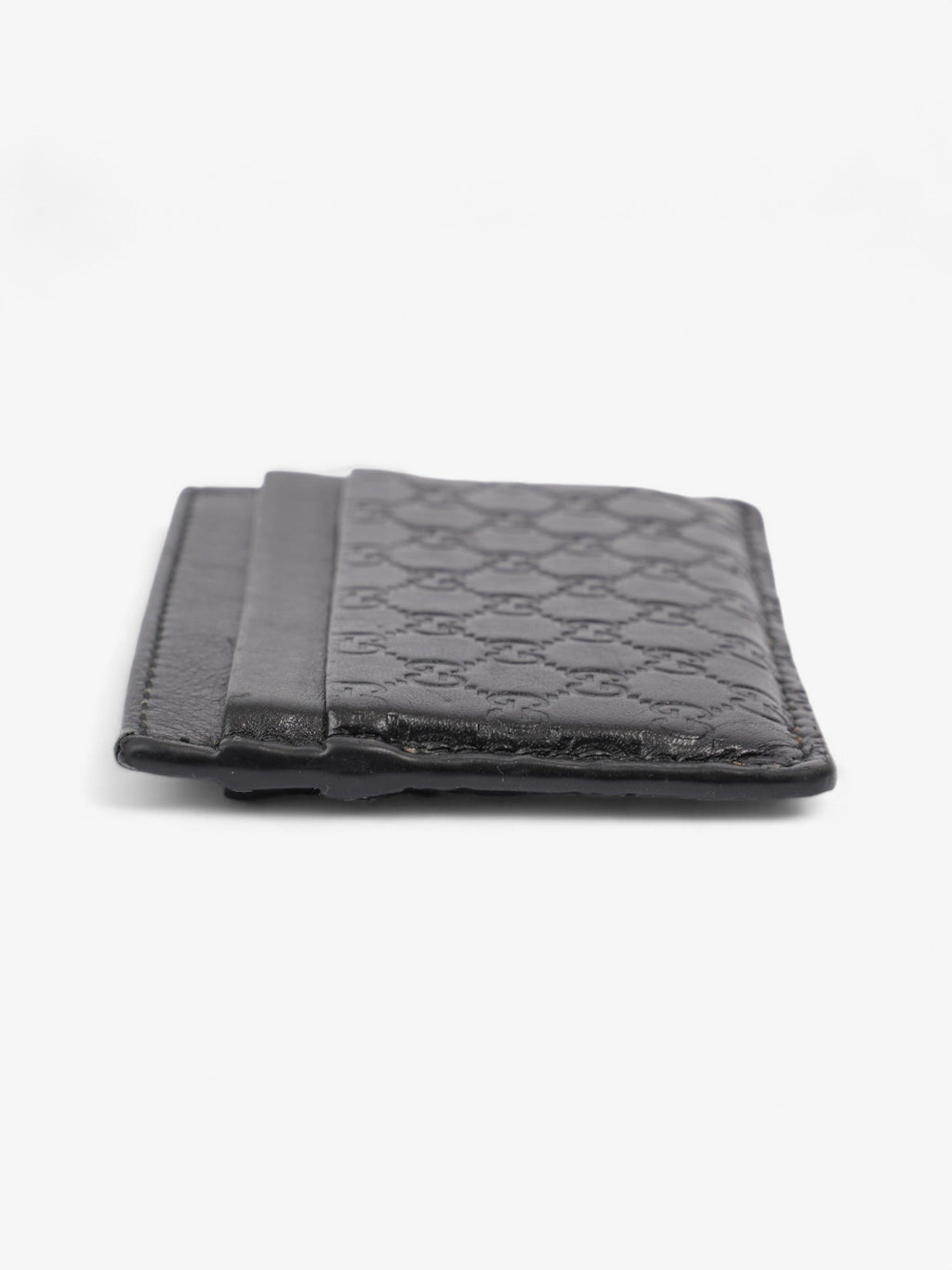 Gucci Microguccissima  Holder Black Leather