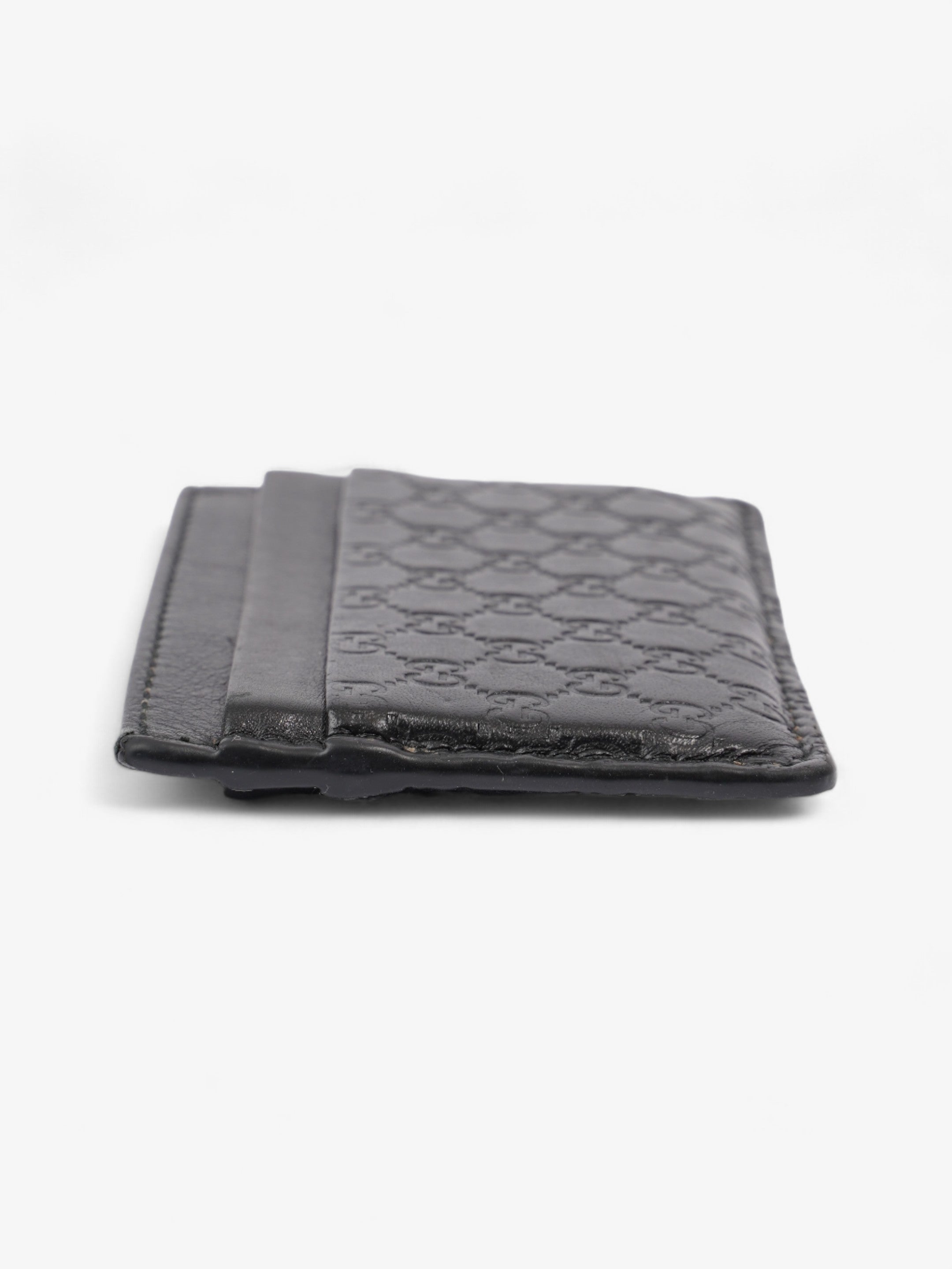 Gucci Microguccissima  Holder Black Leather